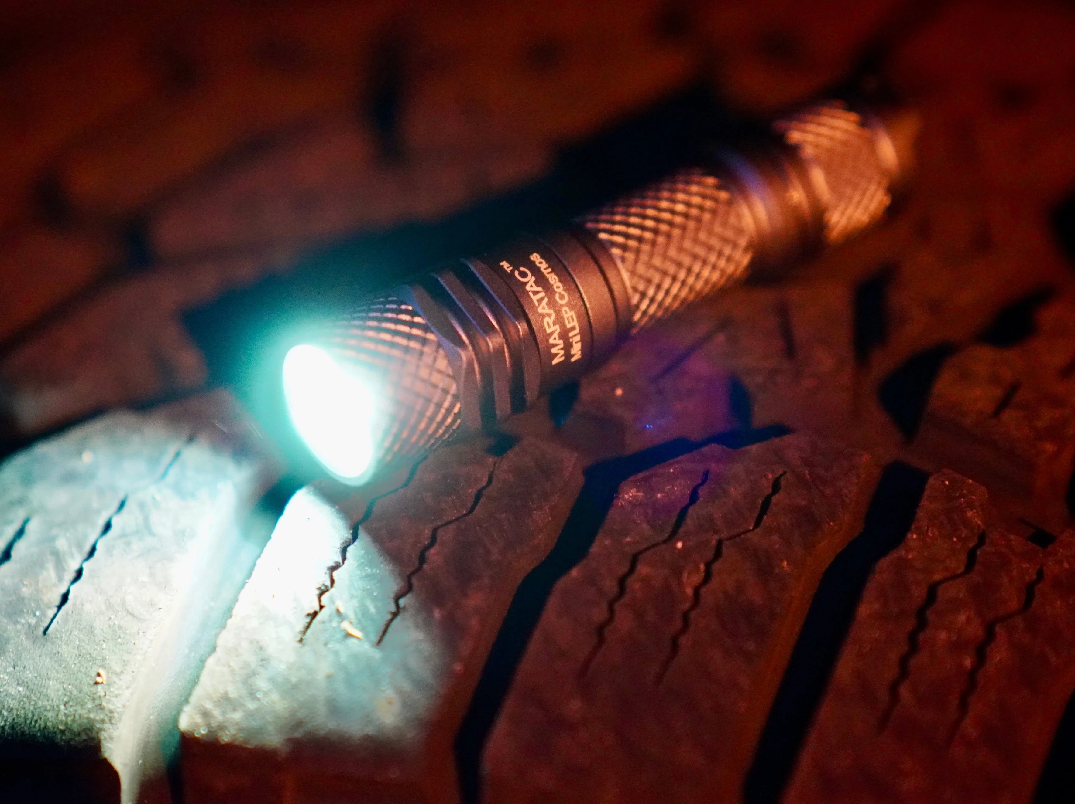 Mini LEP Cosmos - Laser Flashlight 14500 by Maratac® - Gray - Image 17