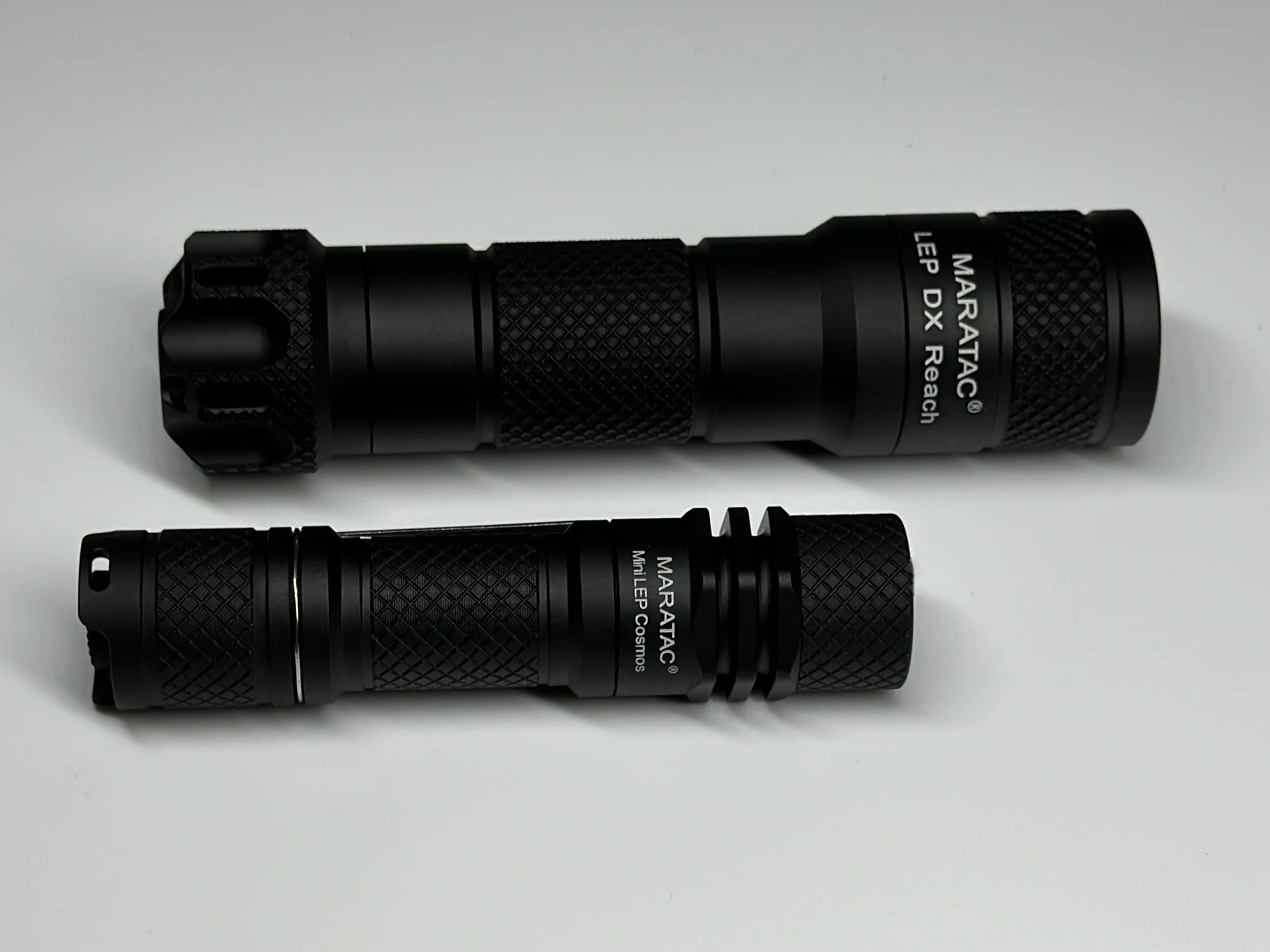 Mini LEP Cosmos - Laser Flashlight 14500 by Maratac® - Matte Black - Image 12