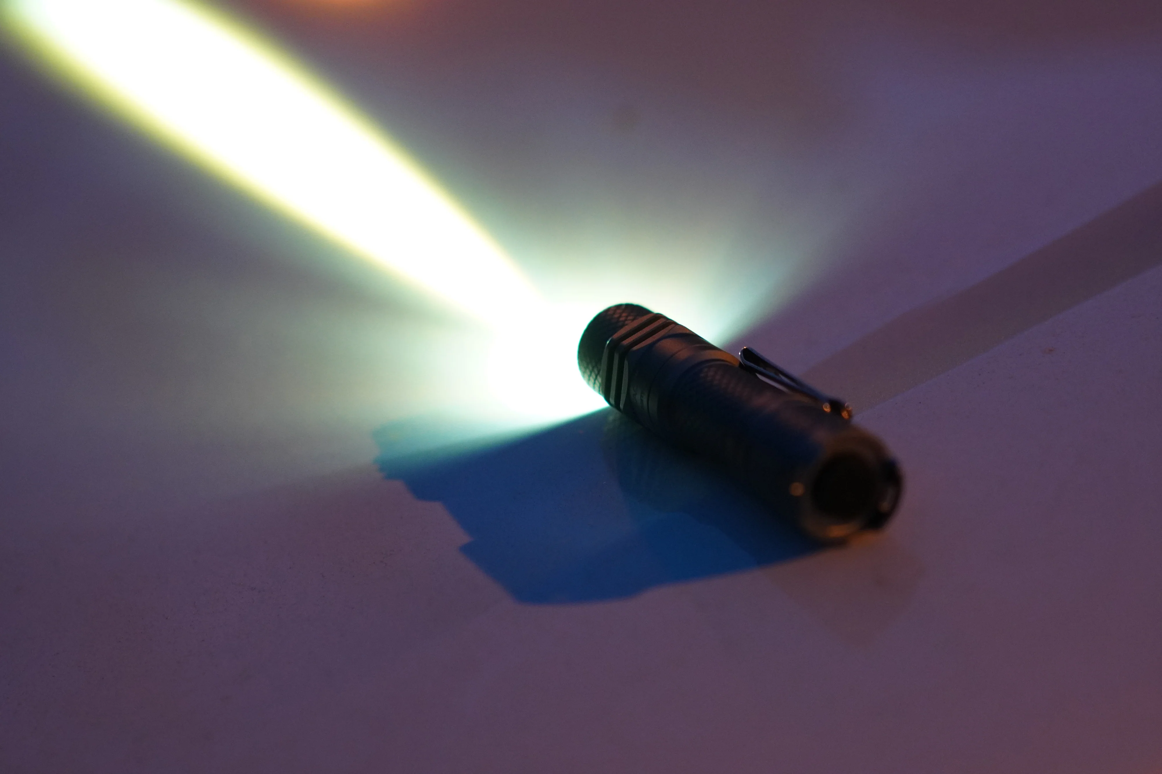 Mini LEP Cosmos - Laser Flashlight 14500 by Maratac® - Matte Black - Image 3