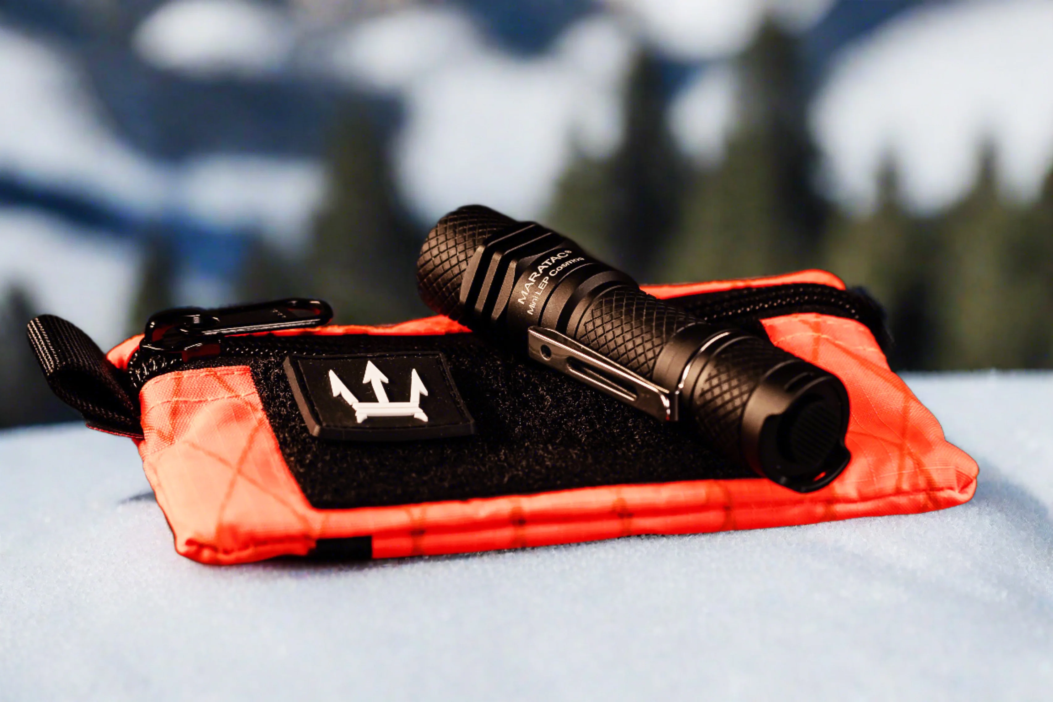 Mini LEP Cosmos - Laser Flashlight 14500 by Maratac® - Matte Black - Image 5
