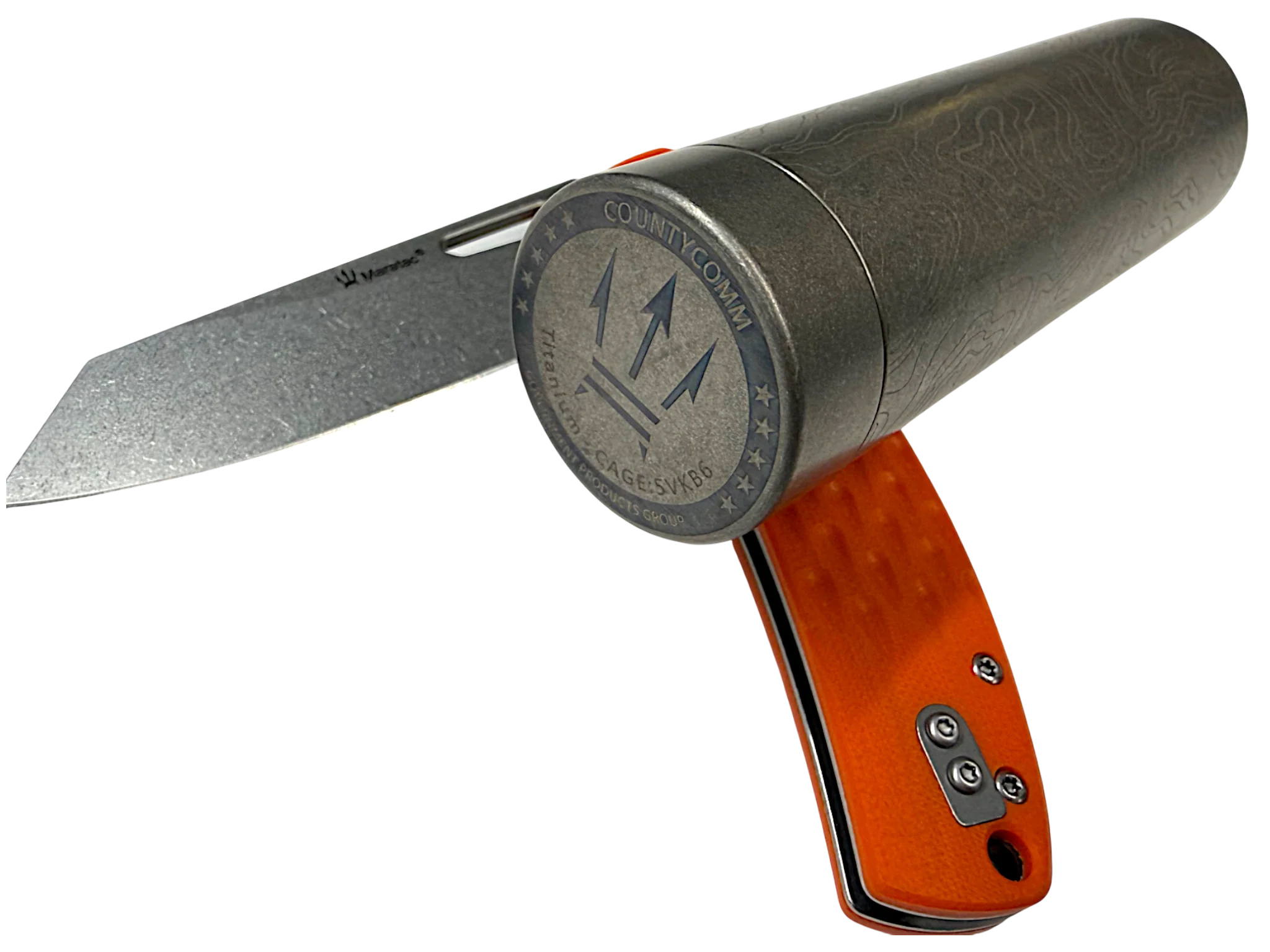 Oversized Pocket Glovebox - Titanium Topo EDC Capsule by Maratac® - Coming Soon! - Image 10