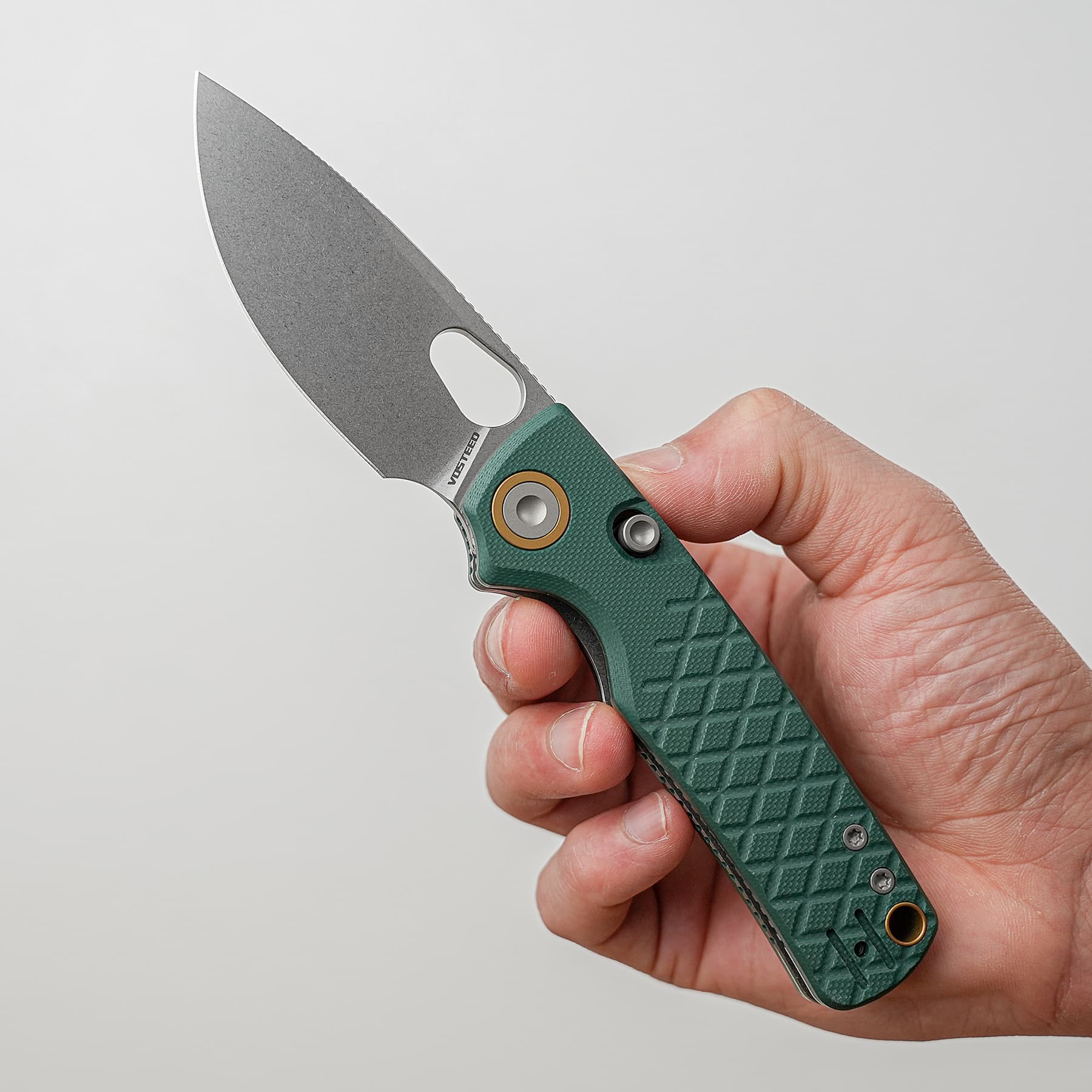 Porcupine- Top Liner Lock Knife by Vosteed (2.99" Blade ( Limited Overrun - Coming Soon! ) - Image 4