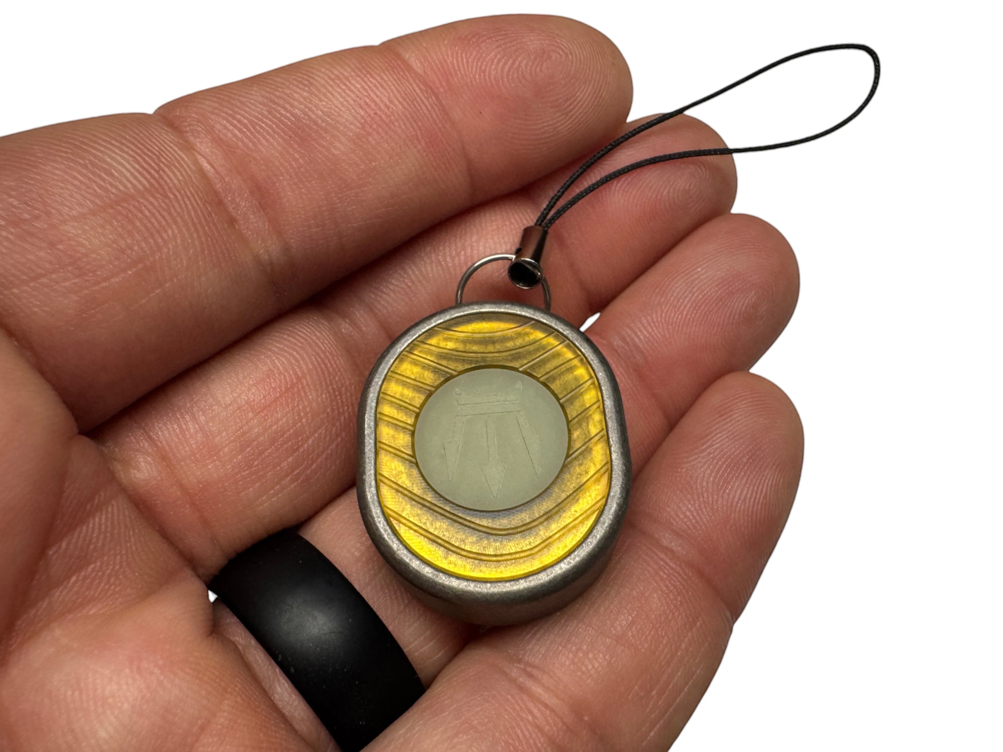 Apri Bottle Opener - Titanium / Ultem / UGM Glow by Maratac - Gen 2 - Image 15