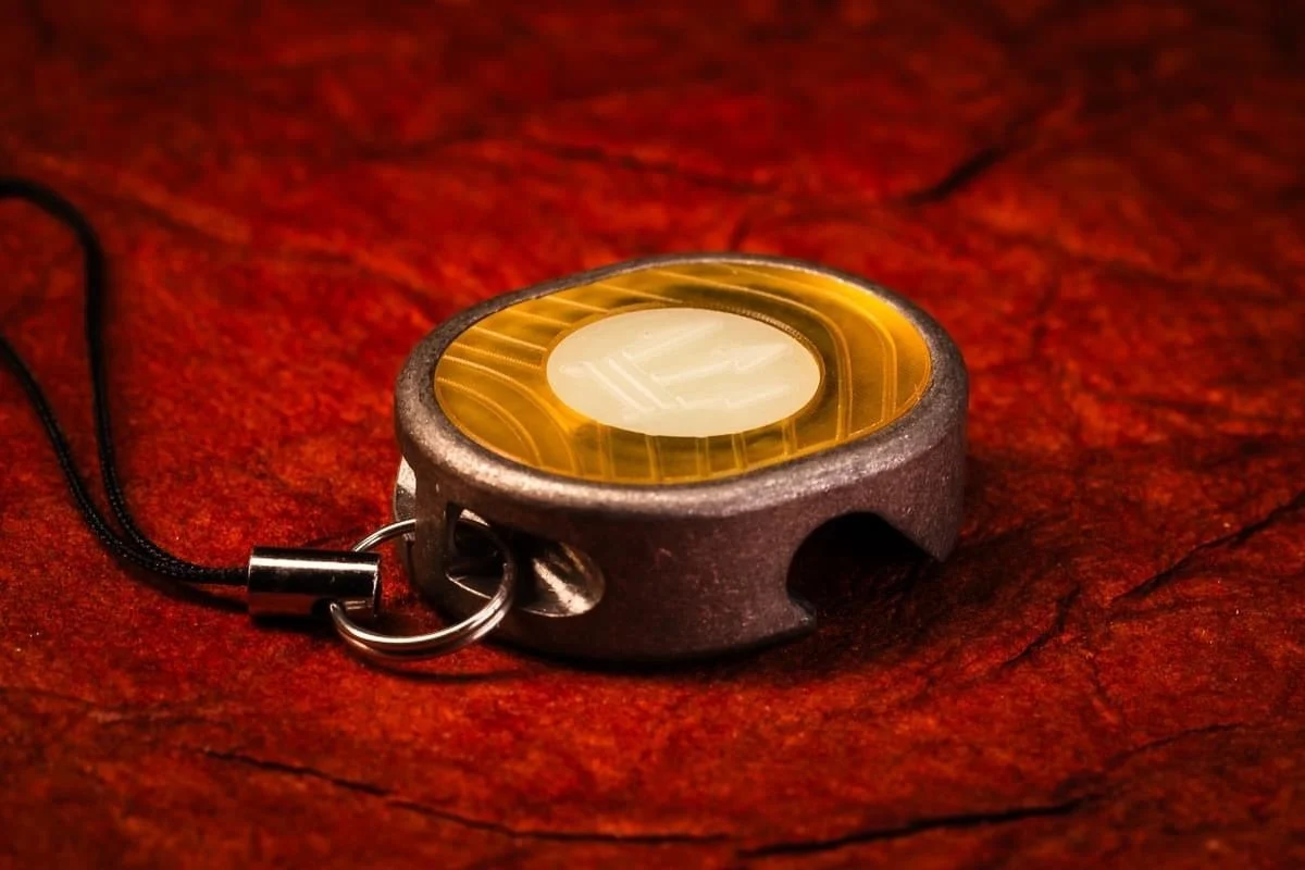 Apri Bottle Opener - Titanium / Ultem / UGM Glow by Maratac - Gen 2 - Image 6