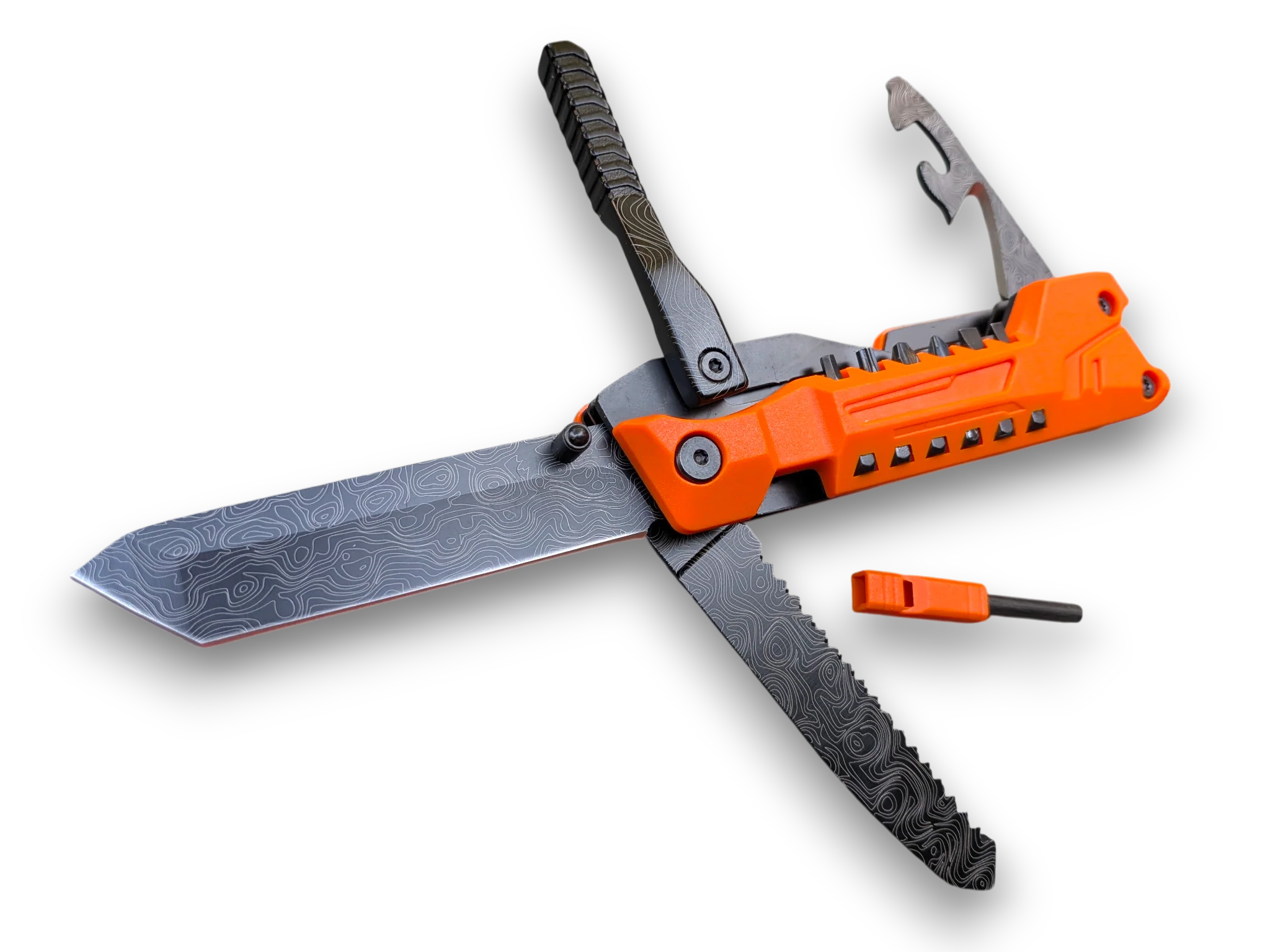 SAR-16 Field Deploy Multi-Tool / Knife With Sheath by Maratac® ( NEW )
