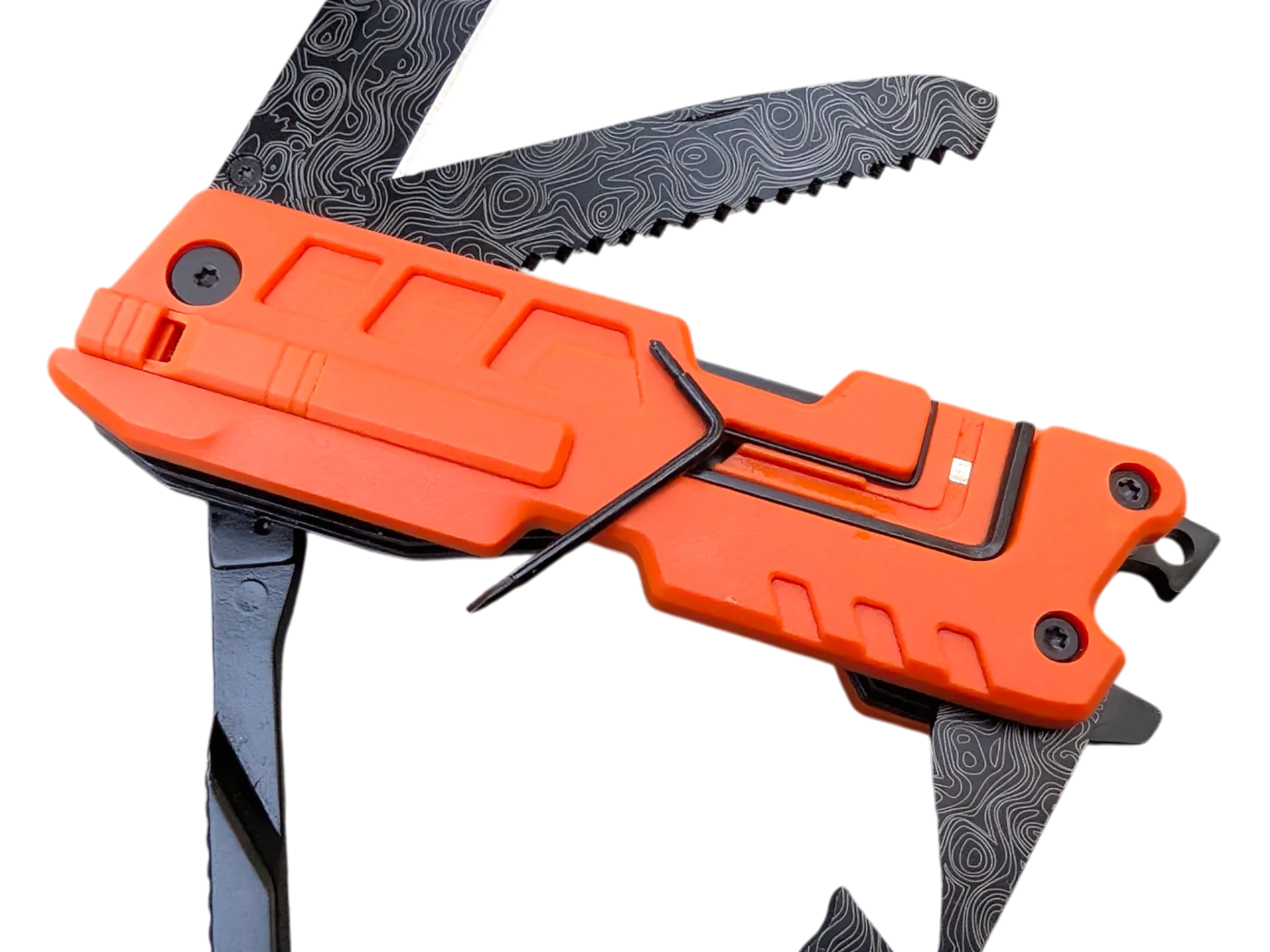 SAR-16 Field Deploy Multi-Tool / Knife With Sheath by Maratac® ( NEW ) - Image 11