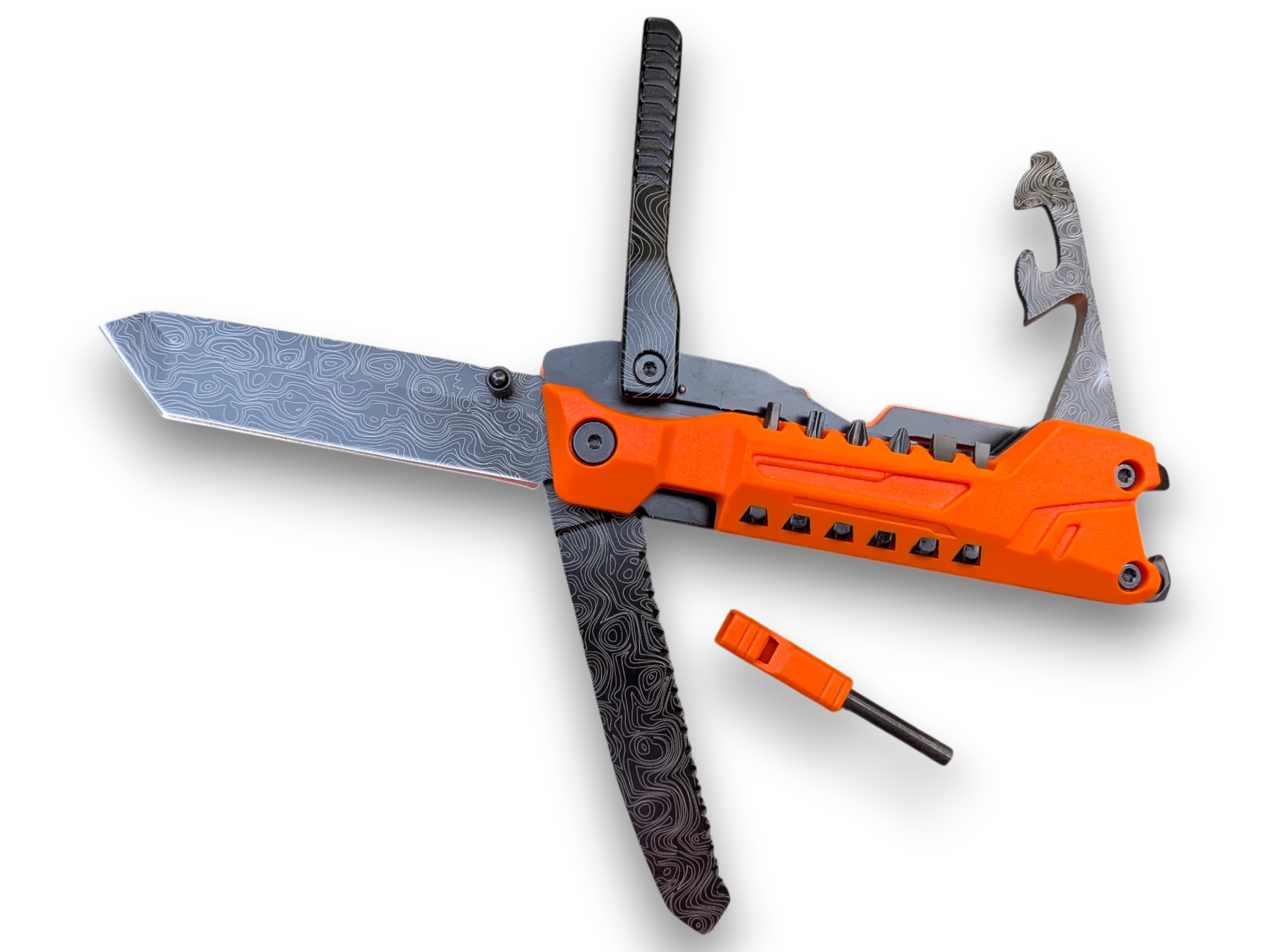 SAR-16 Field Deploy Multi-Tool / Knife With Sheath by Maratac® ( NEW ) - Image 9