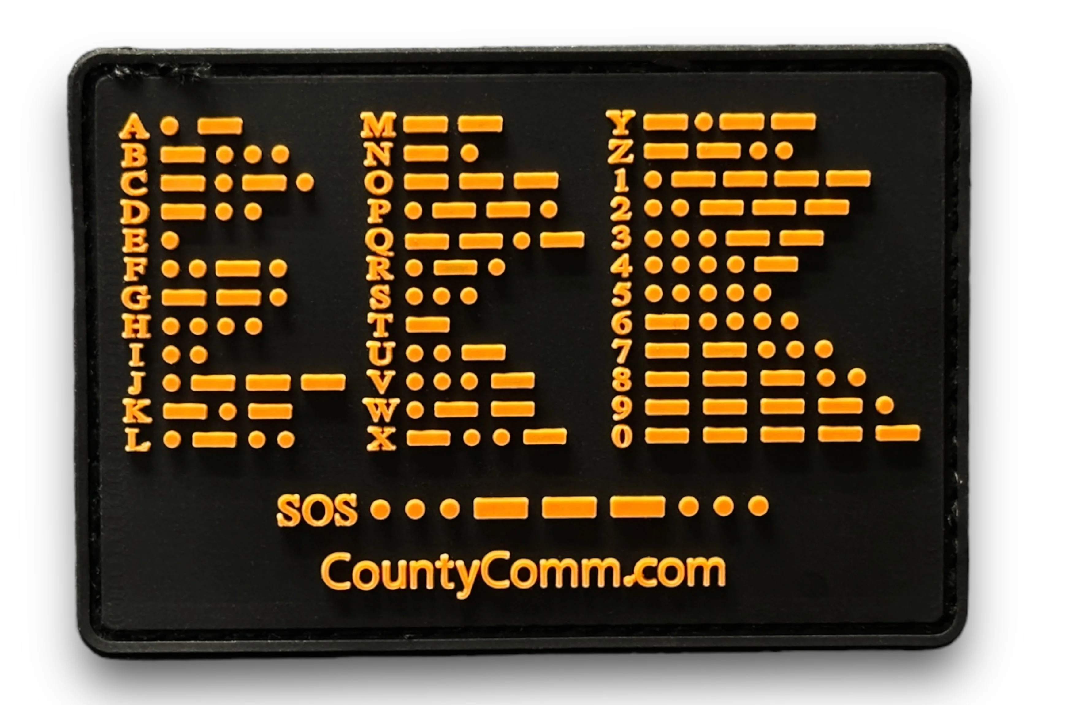 Signal Sentry - Morse Code & SOS Patch ( 2 Variants ) - Image 4