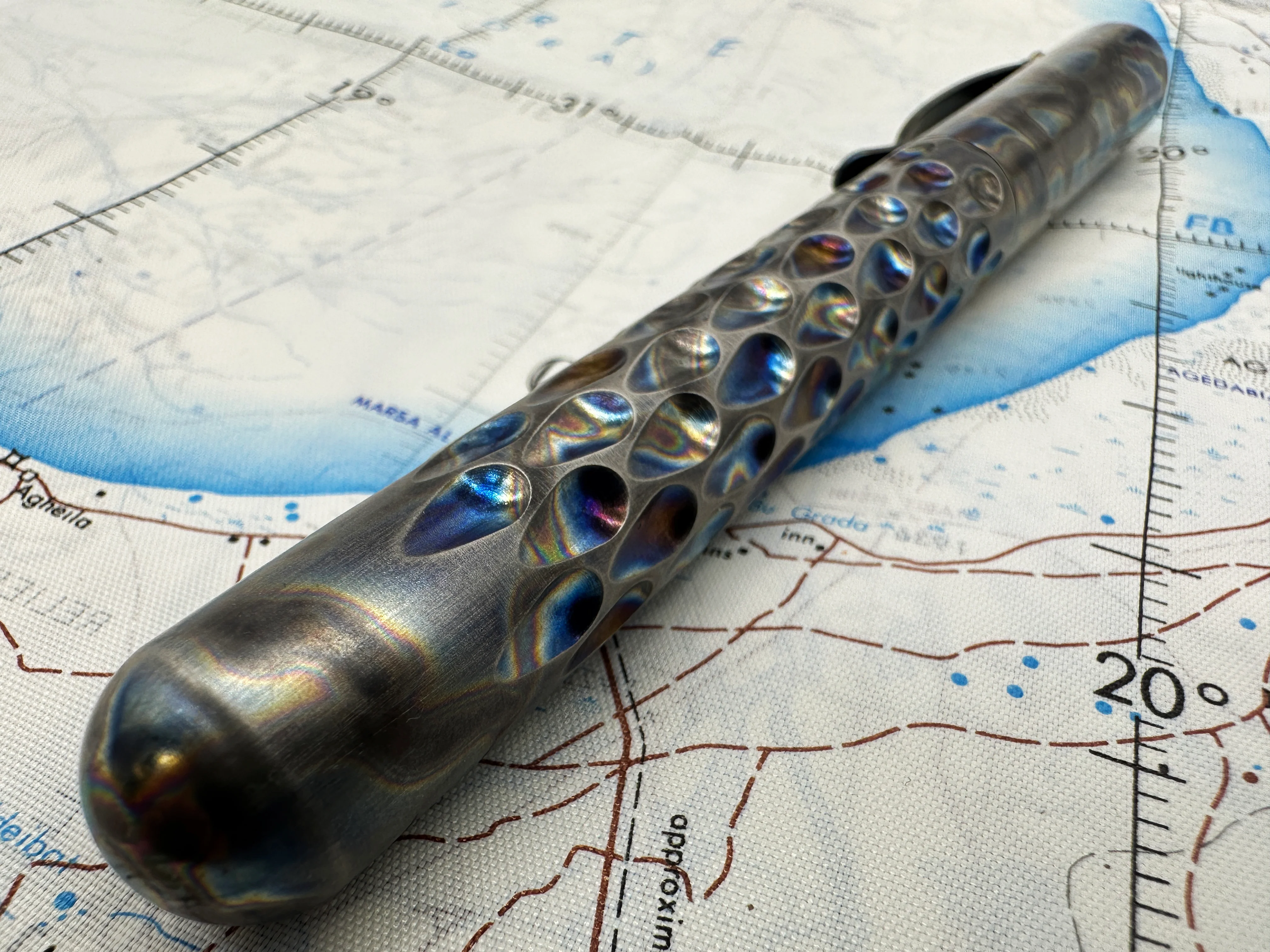 Signator Titanium Permanent Marker / Vault by Maratac® - Chaotic Aurora Pattern ( Sold Out - Sign up for the next launch! ) - Image 14