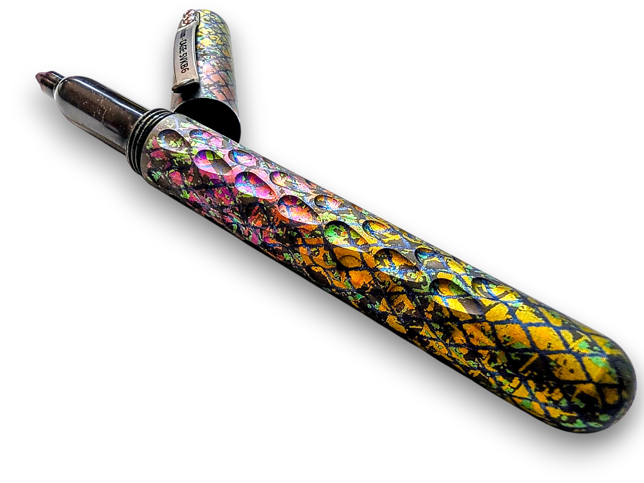 Signator Titanium Permanent Marker / Vault by Maratac® - Chaotic Aurora Pattern ( Sold Out - Sign up for the next launch! ) - Image 19