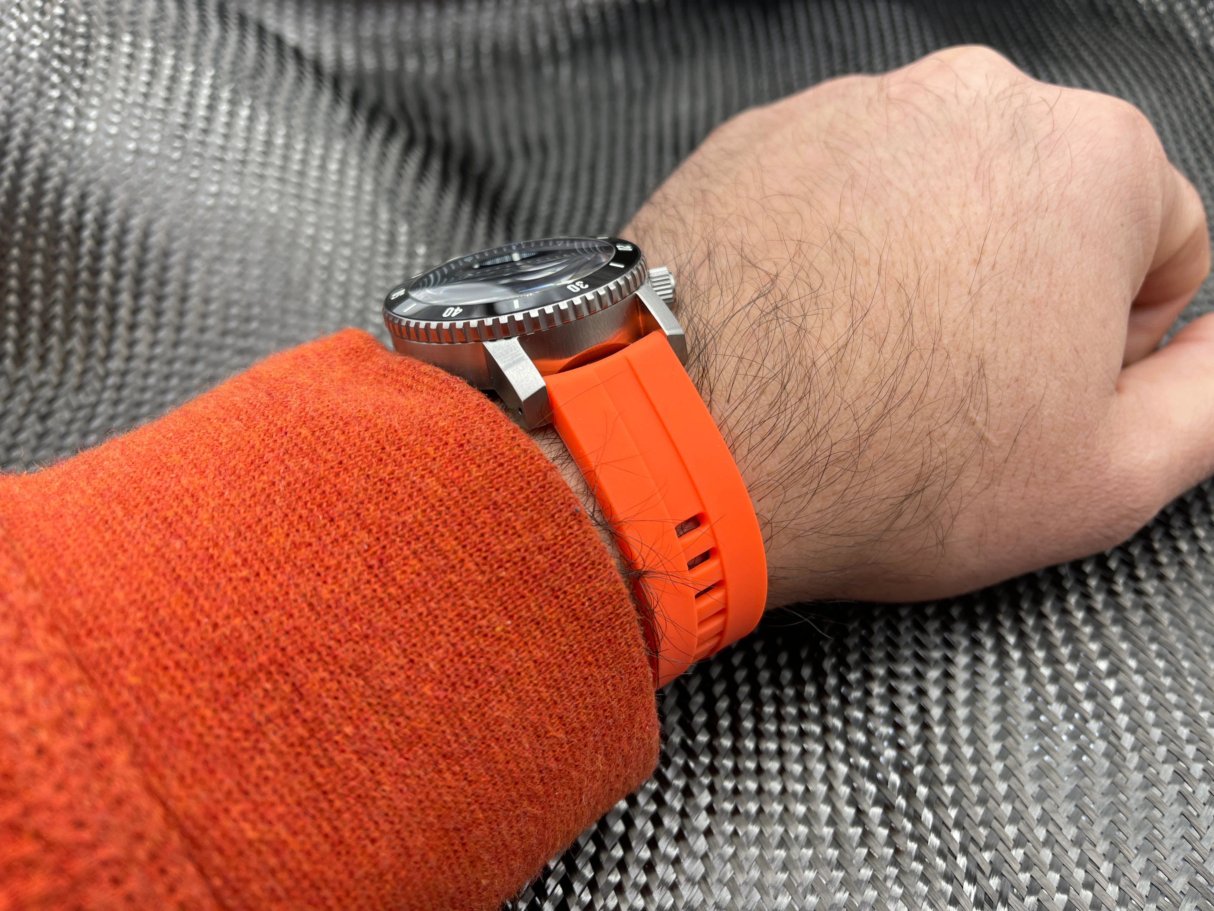 Silicone Zulu® Two Piece Watch Bands by Maratac® - Image 10