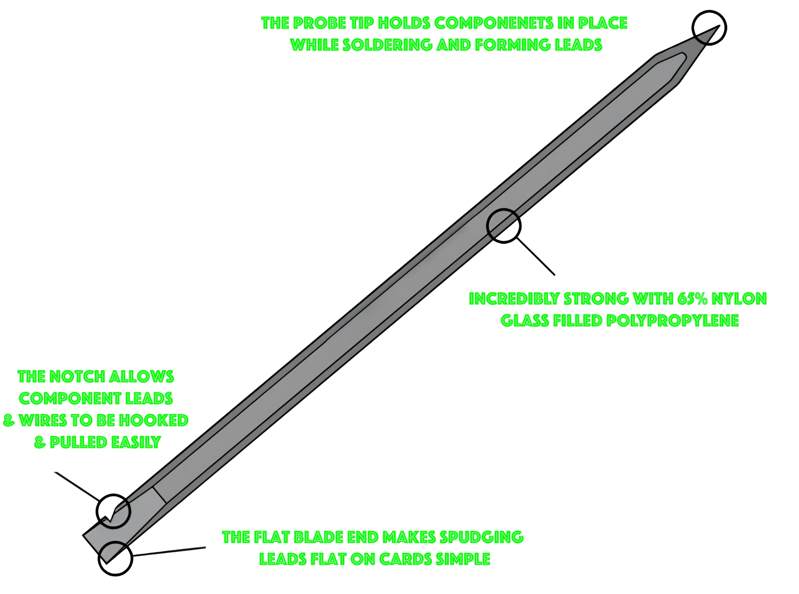 TFSS - Technician Field Service Spudger DIY Tool - 10 Pack - Image 16
