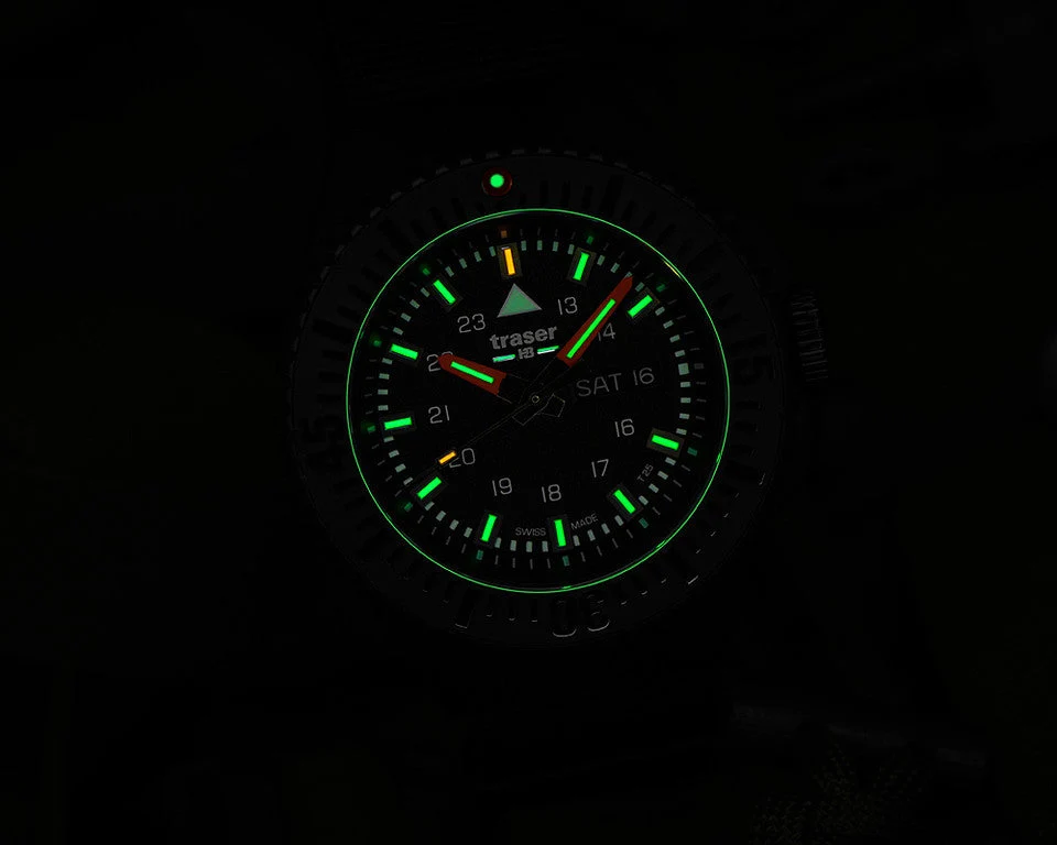 Tritium H3 Swiss P69 PVD Black Sapphire  - 48mm Dive Watch by MB-Microtec - Image 6