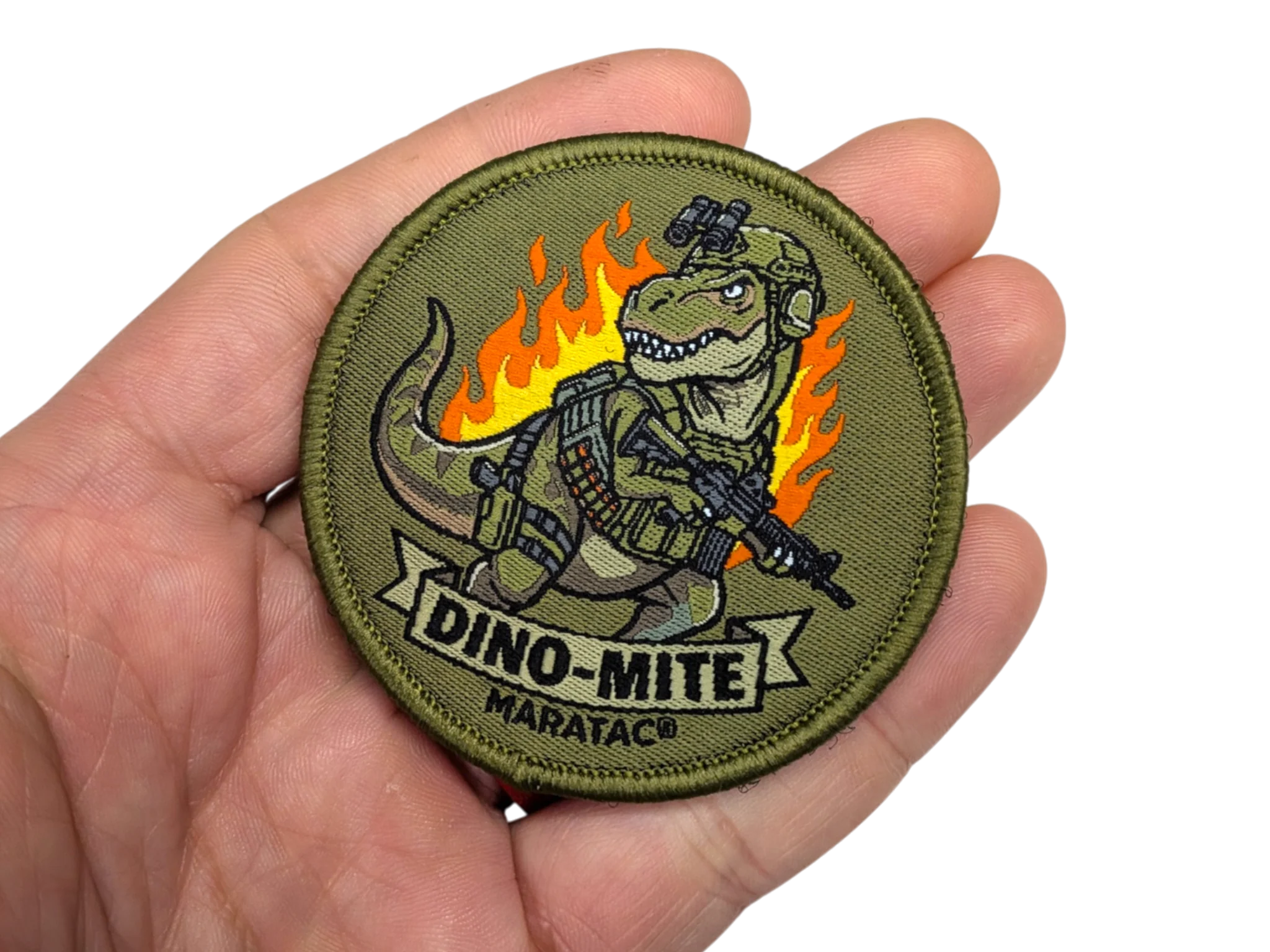 T-Rex Dino-Mite - 2.5" Tactical Morale Patch by Maratac® - Image 3