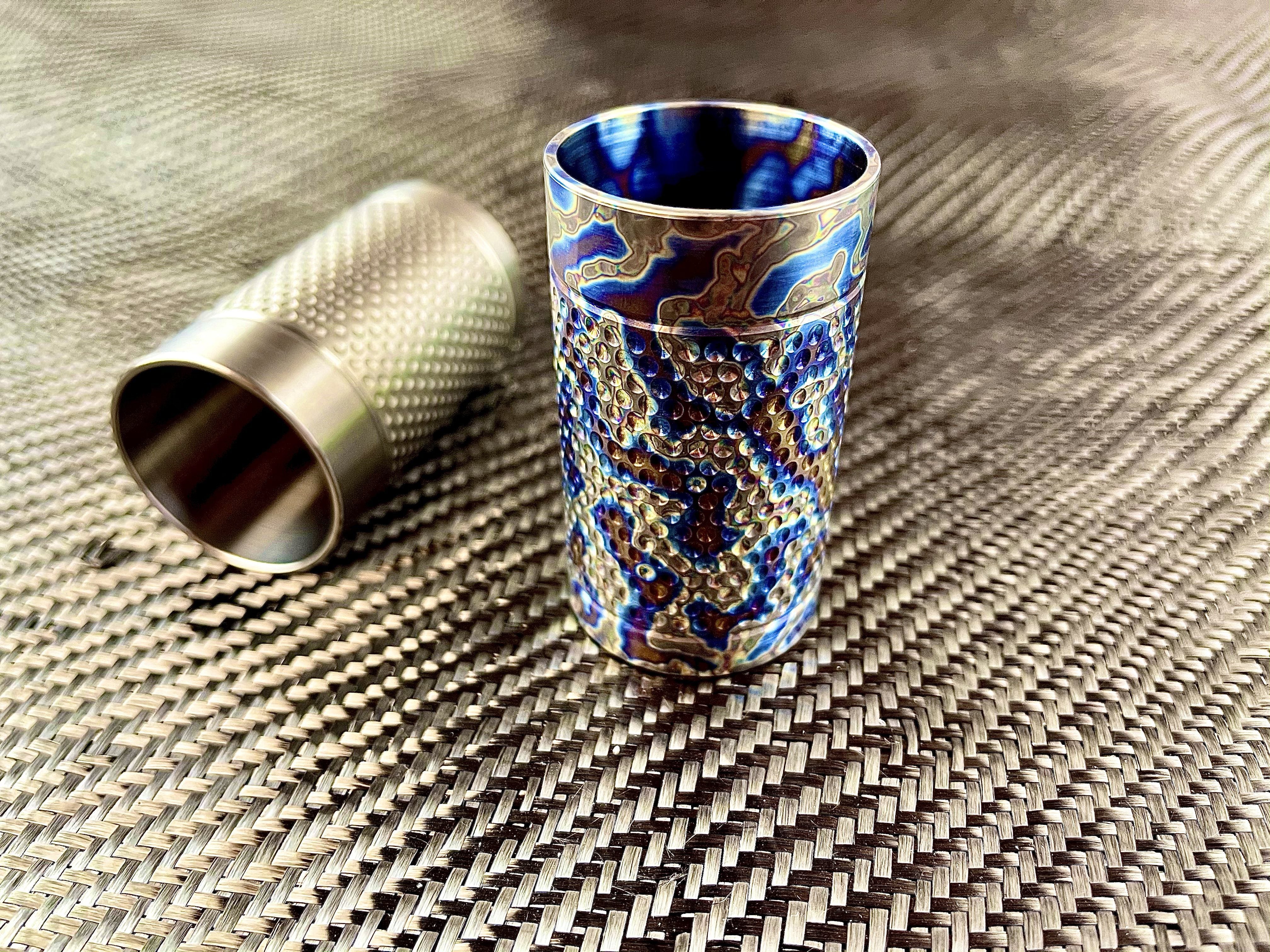 Big Shot - Machined Titanium 2 Oz Glass - Image 10