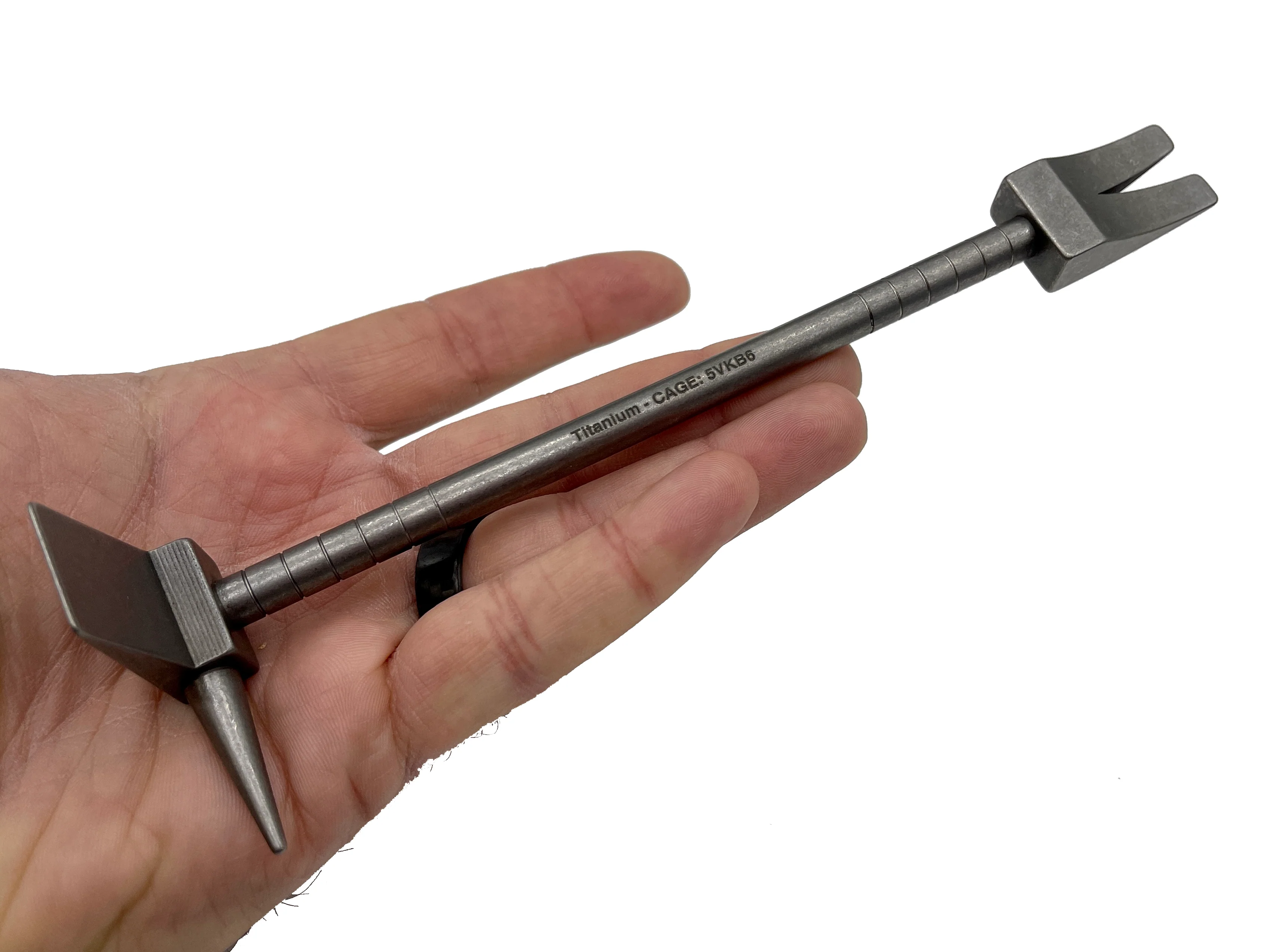 8" Ti Hooligan Forced Entry Tool - Titanium - Image 2