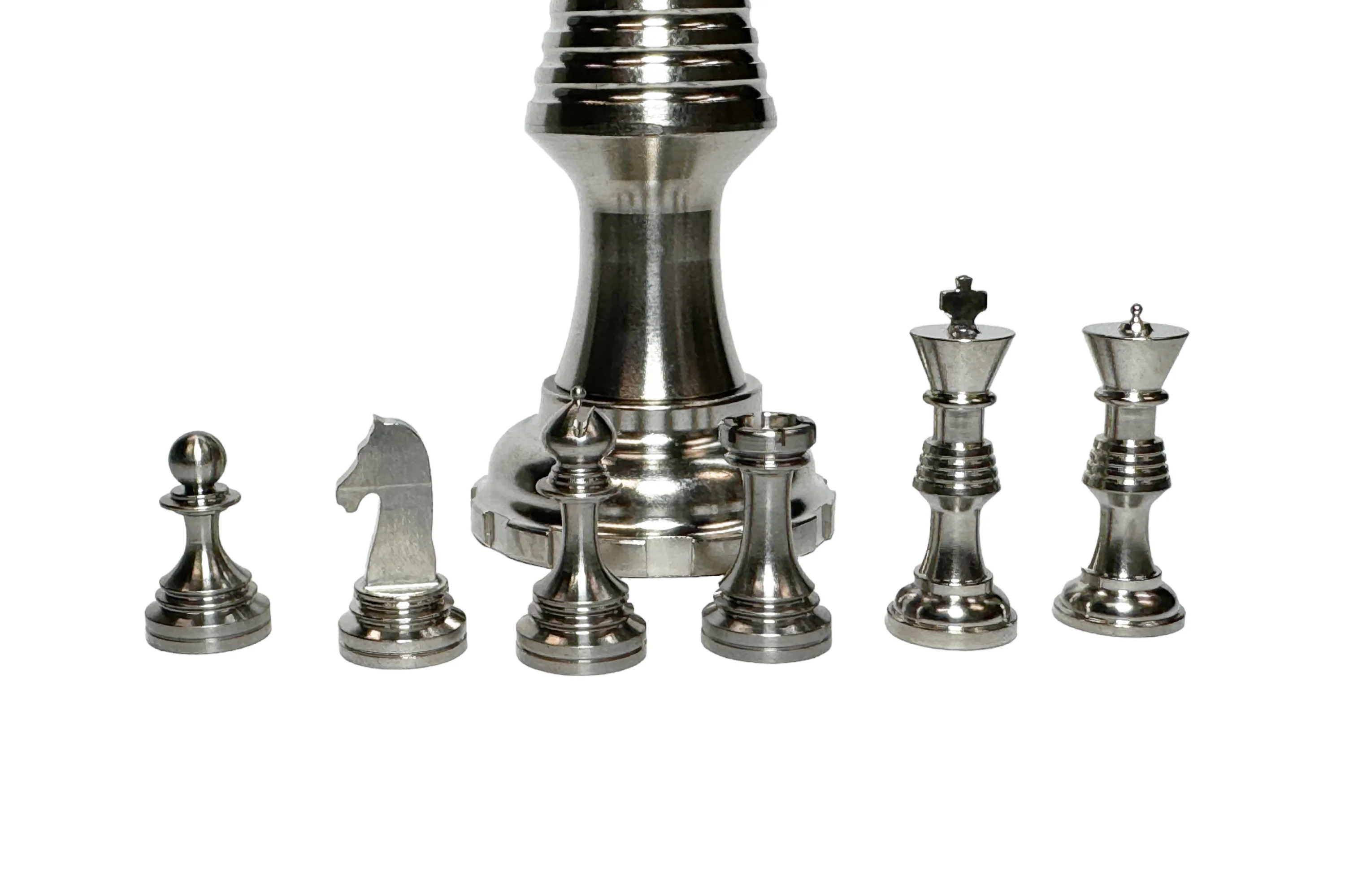 Titanium Chess Pieces - Worlds Smallest - by Maratac® - Build-A-Set - Image 3