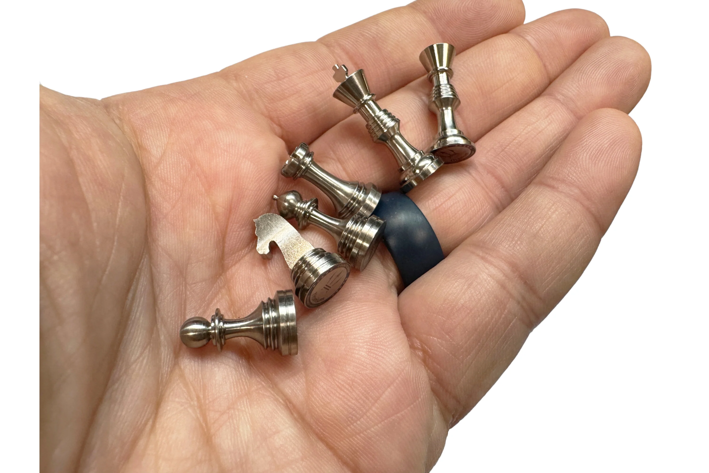 Titanium Chess Pieces - Worlds Smallest - by Maratac® - Build-A-Set - Image 4