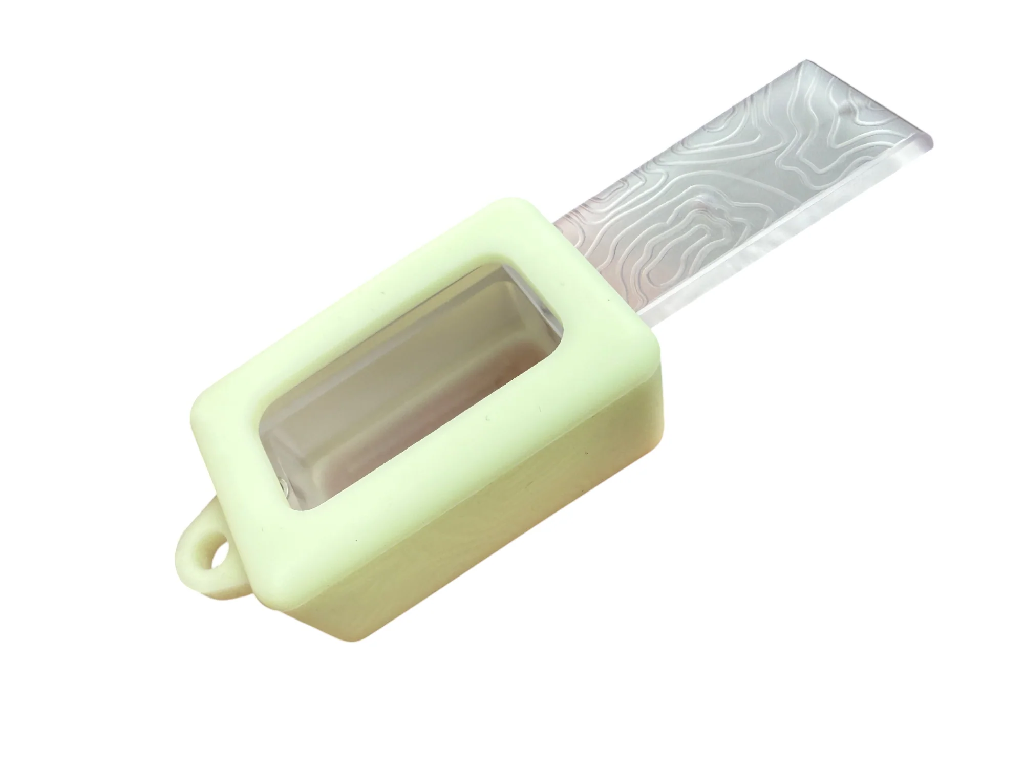 Tiny Polycarbonate Pocket Box - Topo + Glow Silicone Holder - Gen 3 - Image 3