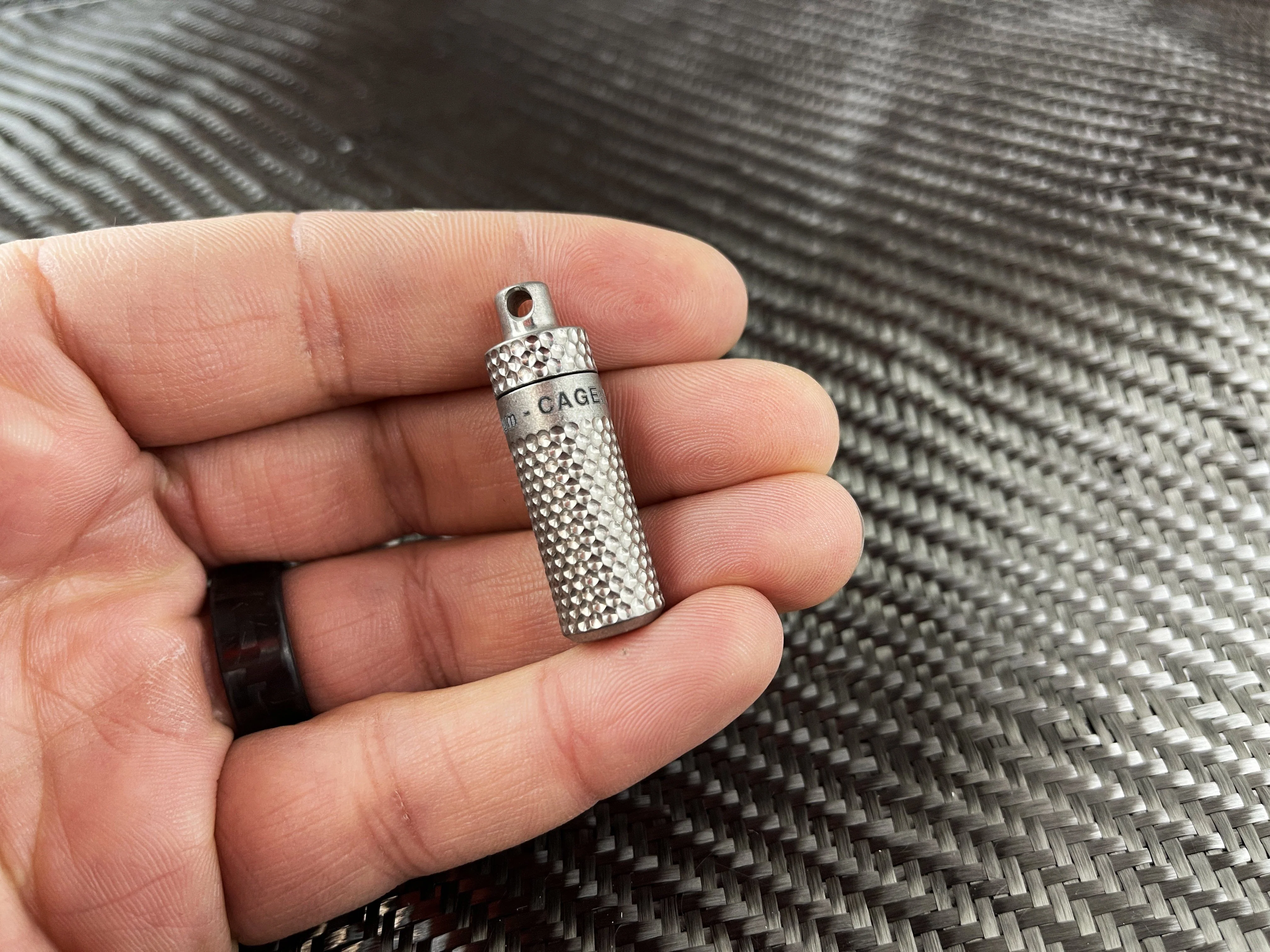 Piccolo Titanium Dimpled Capsule - Image 6