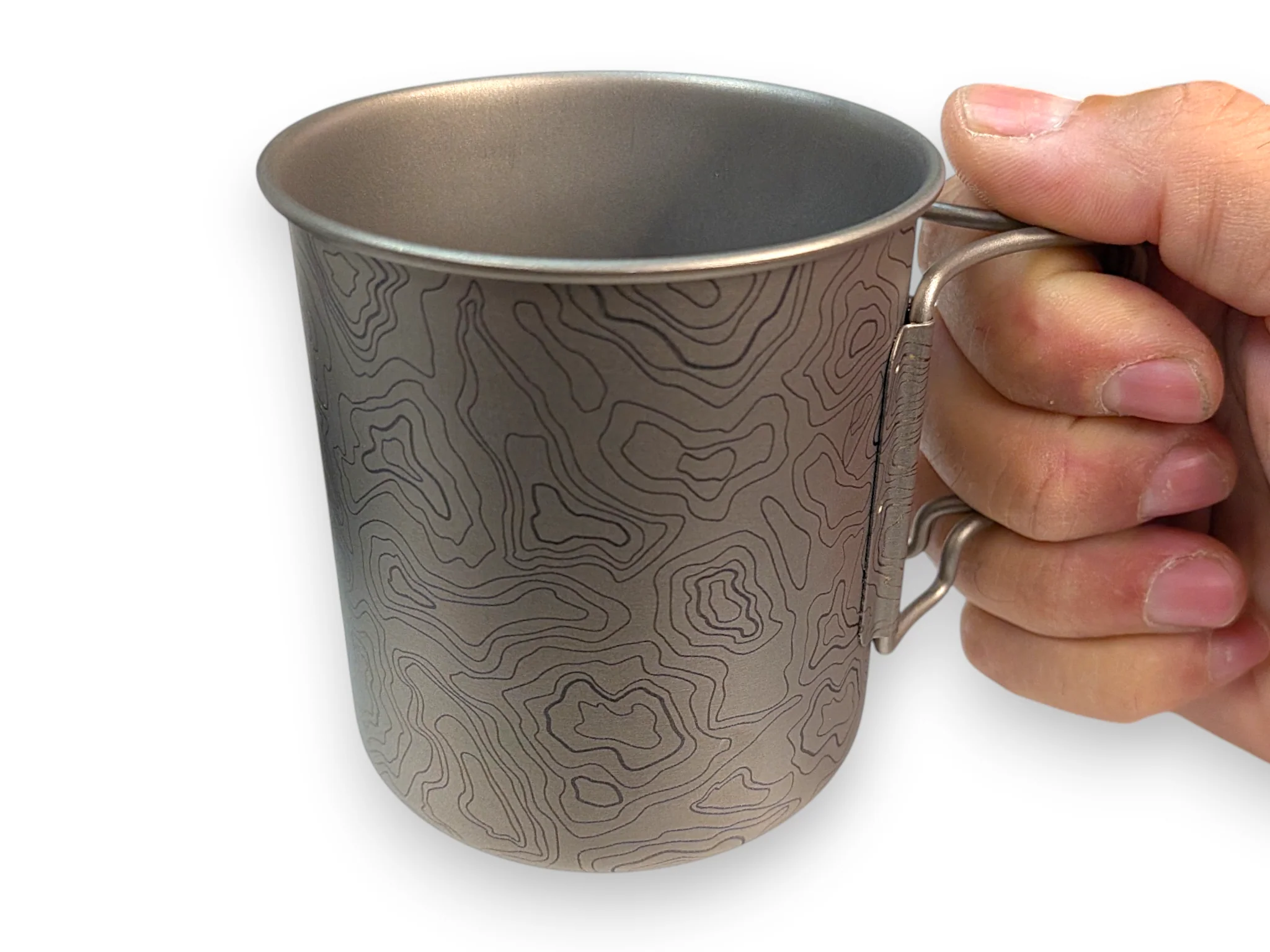 Titanium 15oz Topo-Field Cup + Lid Adventure Kit by Maratac® - Coming Soon! - Image 4