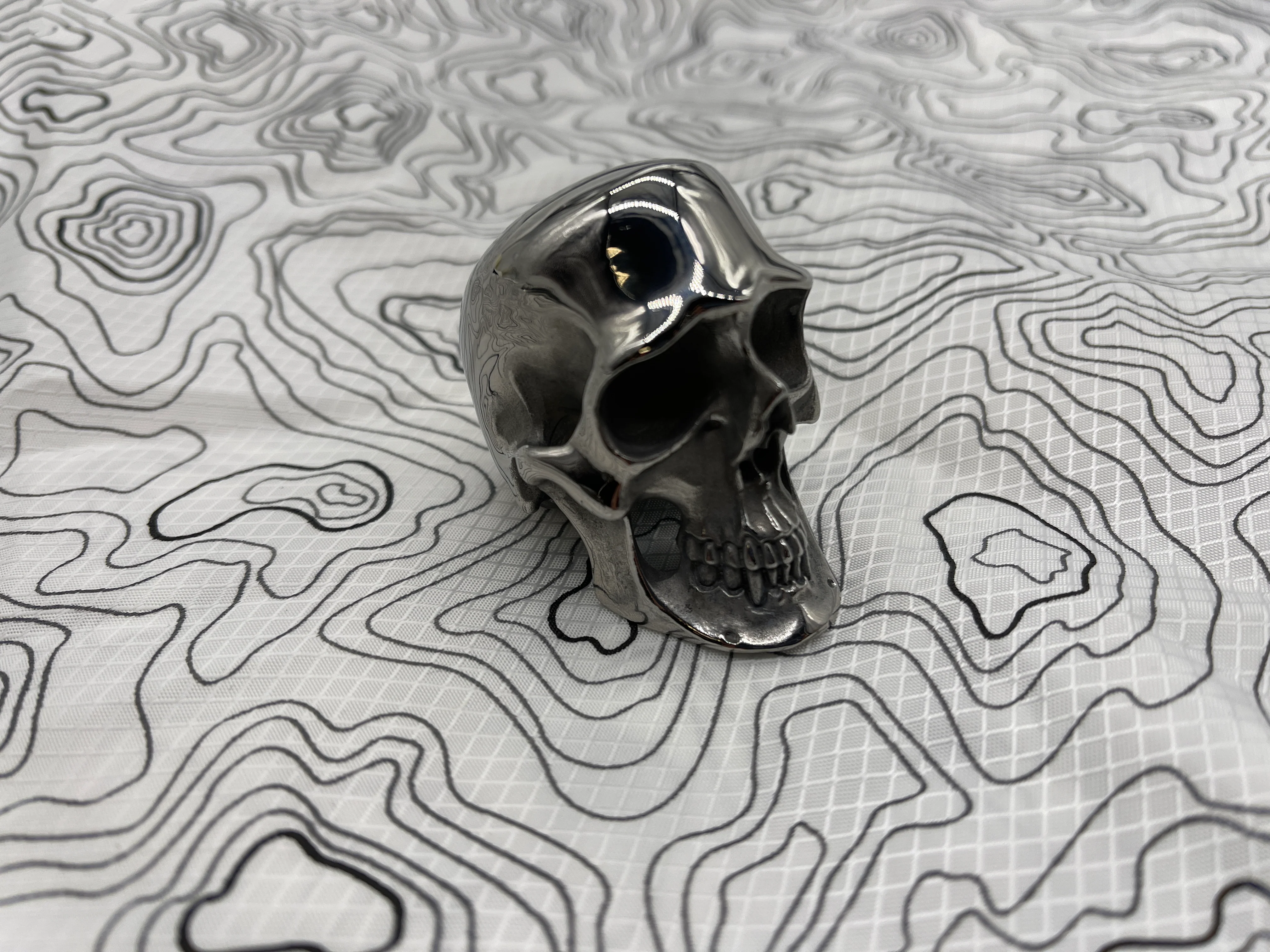 Custom Titanium Colossus Skull by Tony Fabrioli  ( Limited Run! ) - Image 12