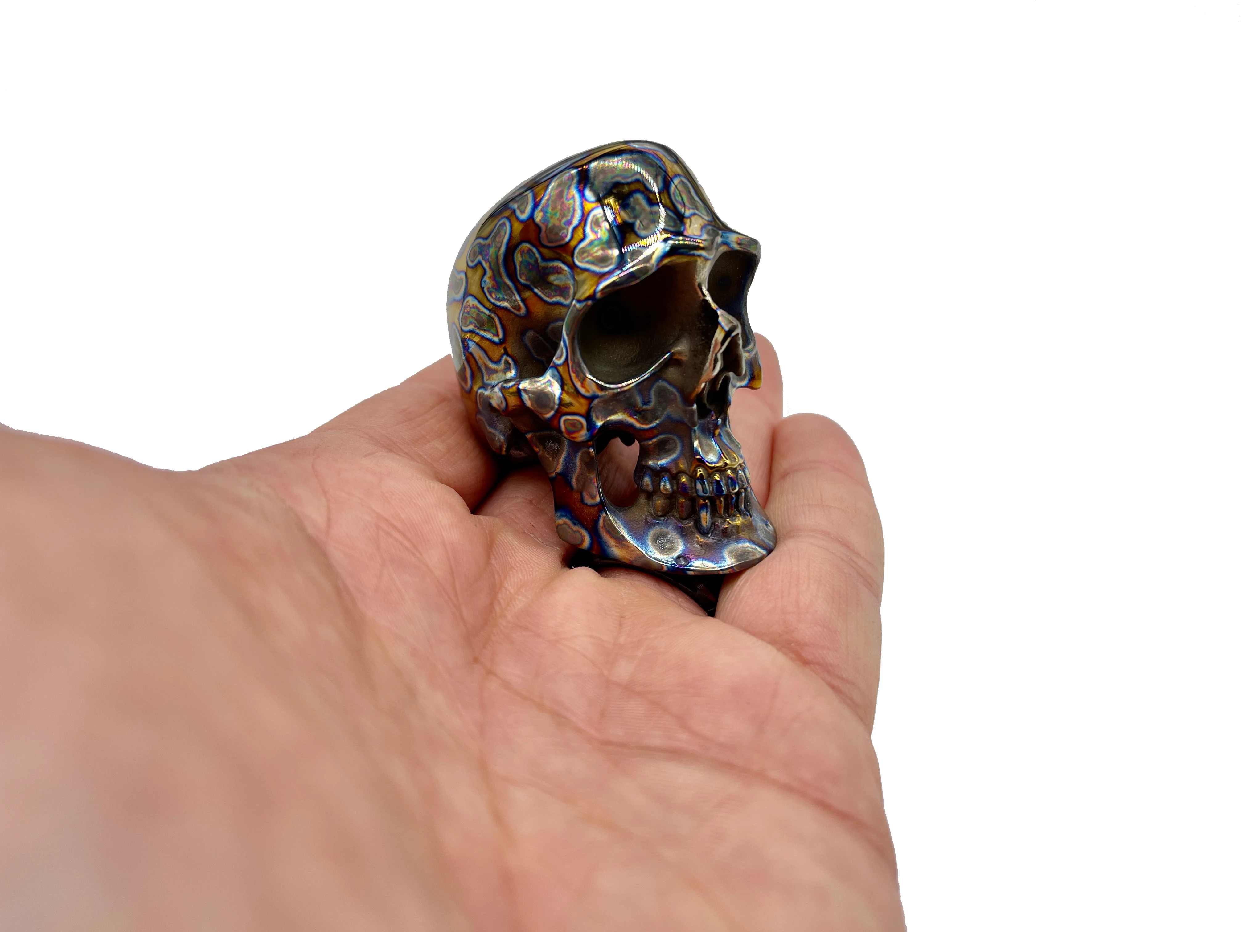 Custom Titanium Colossus Skull by Tony Fabrioli  ( Limited Run! ) - Image 8