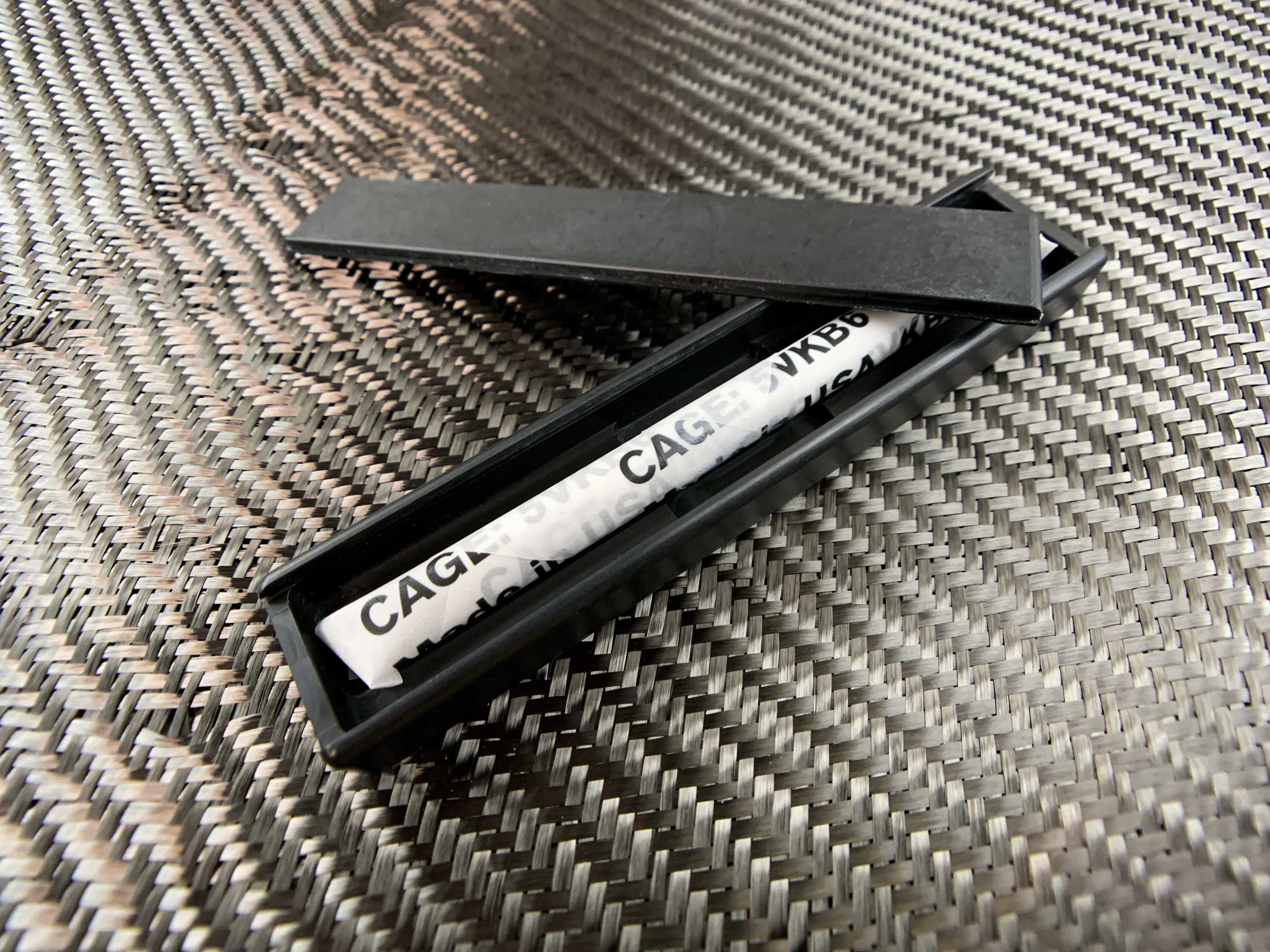 Titanium EDC Pendulum Pen + Covert Delrin Slide Case - Image 24