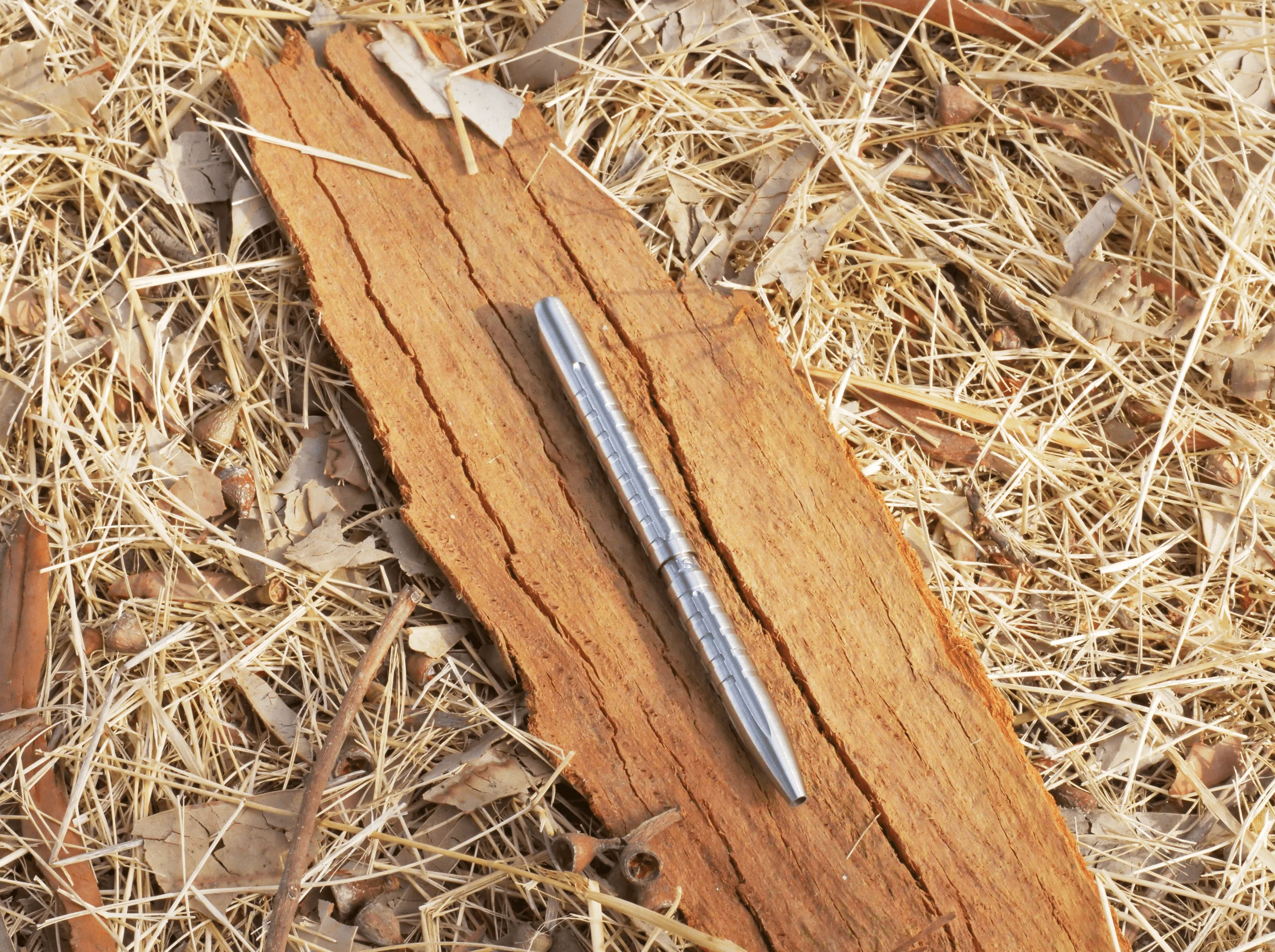 Titanium EDC Pendulum Pen + Covert Delrin Slide Case - Image 38