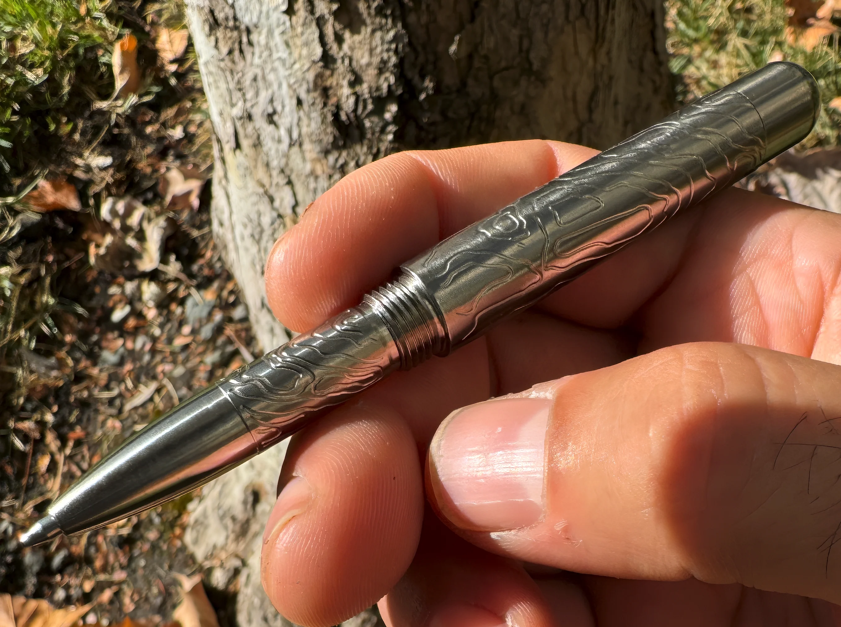 Titanium Embassy Pen Topography Edition - Gen 8 - Image 2