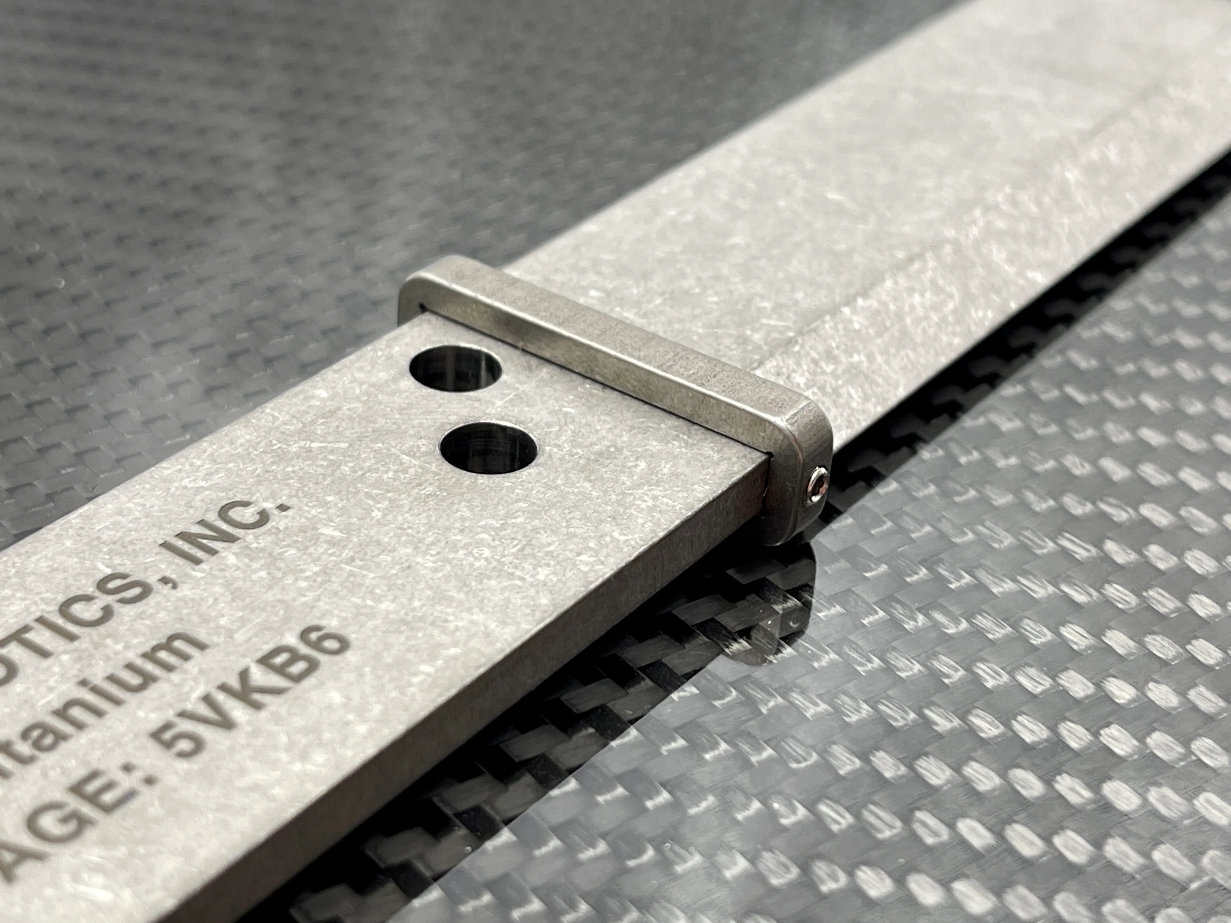 Tumbled Titanium EOD Robotics Breacher Bar ( 2 Sizes ) - Image 16
