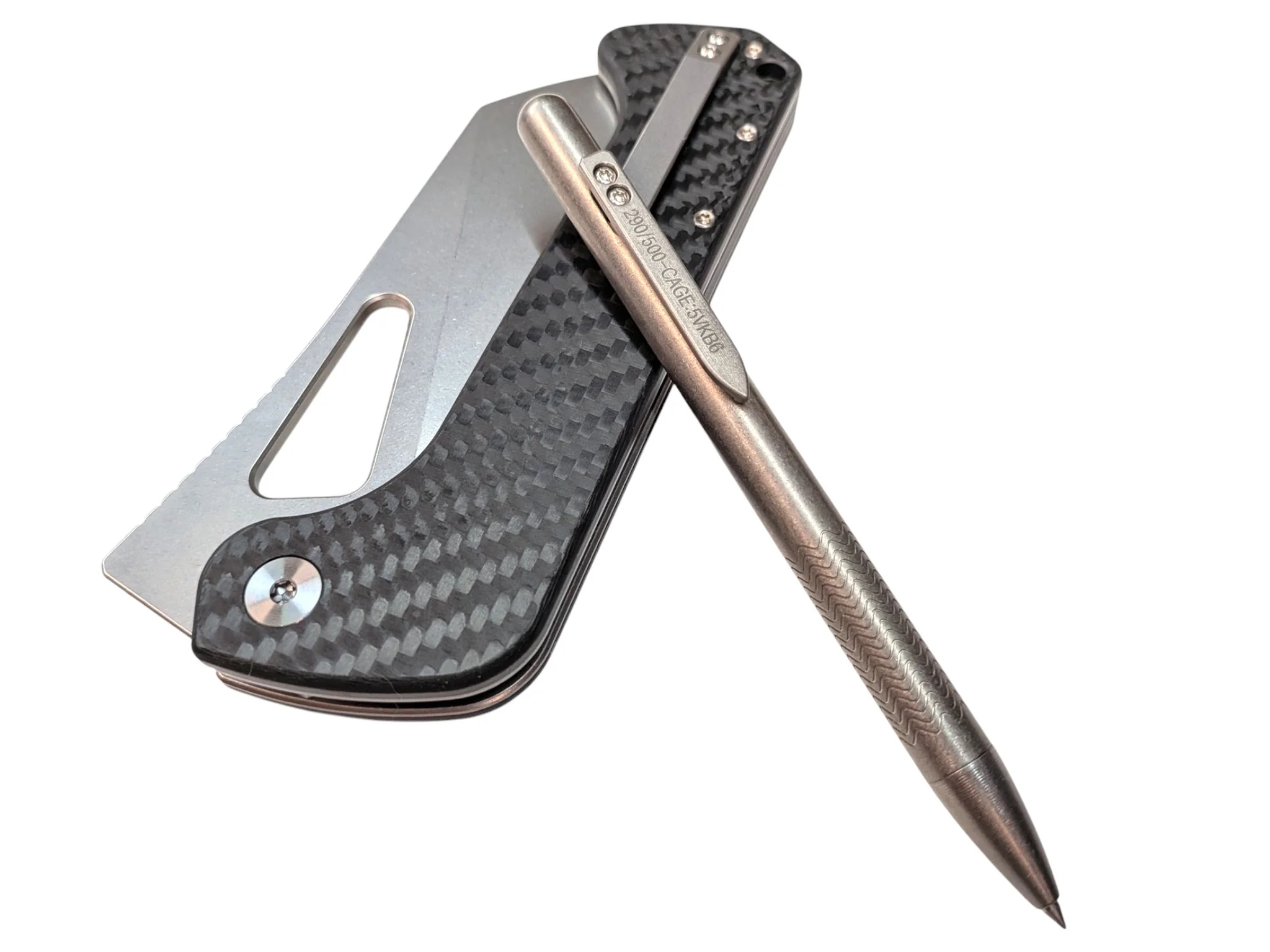 Bolt Action Titanium Flight Suit Pen by Maratac® - Gen 3 ( NEW! ) - Image 10