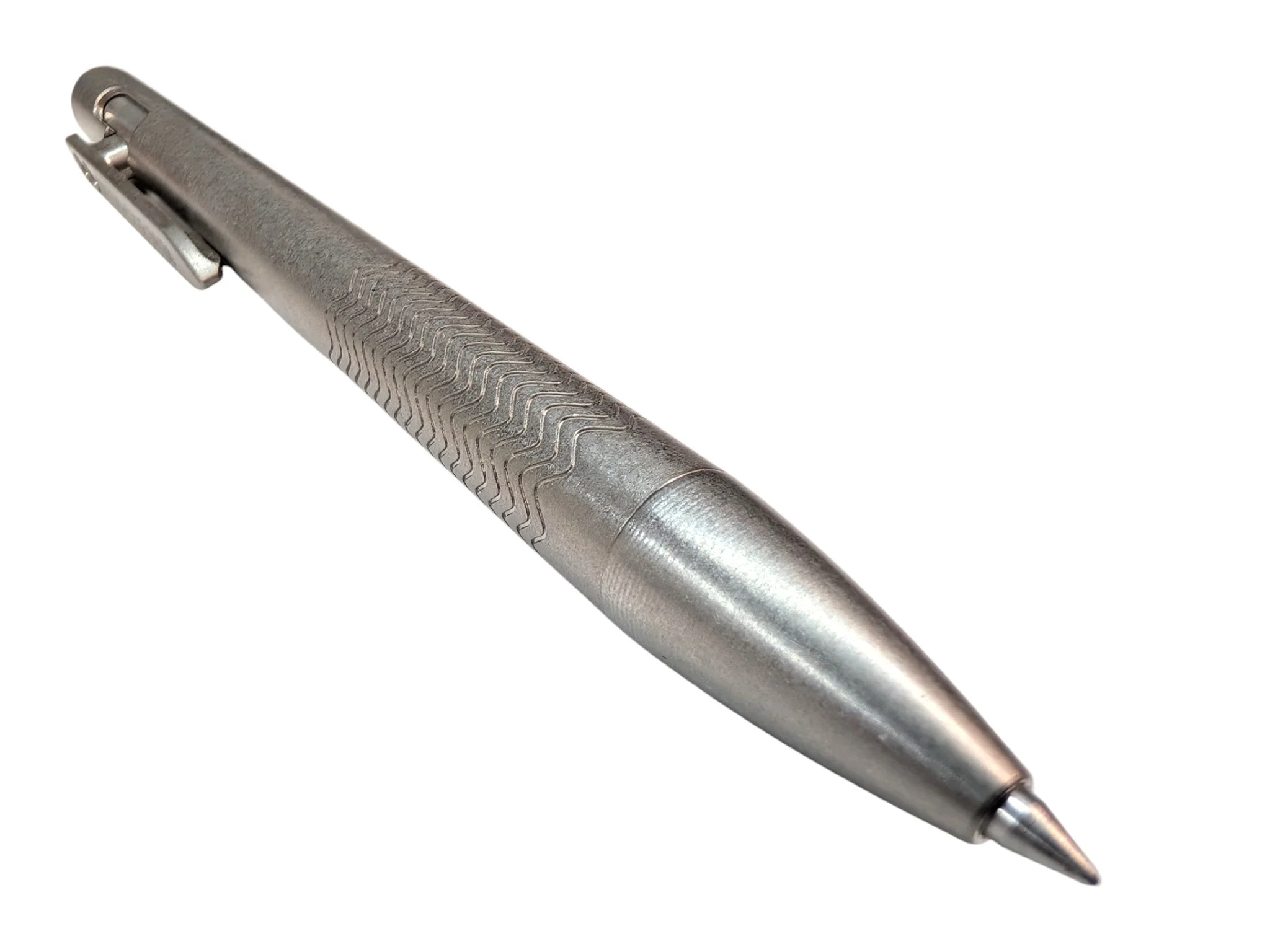 Bolt Action Titanium Flight Suit Pen by Maratac® - Gen 3 ( NEW! ) - Image 4