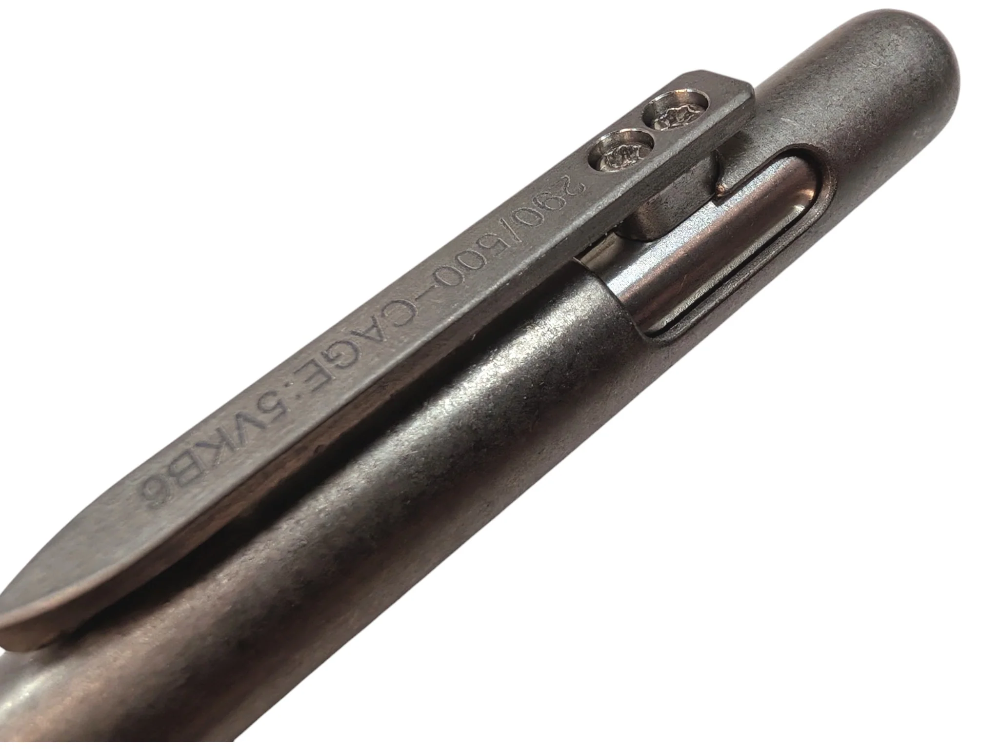 Bolt Action Titanium Flight Suit Pen by Maratac® - Gen 3 ( NEW! ) - Image 5