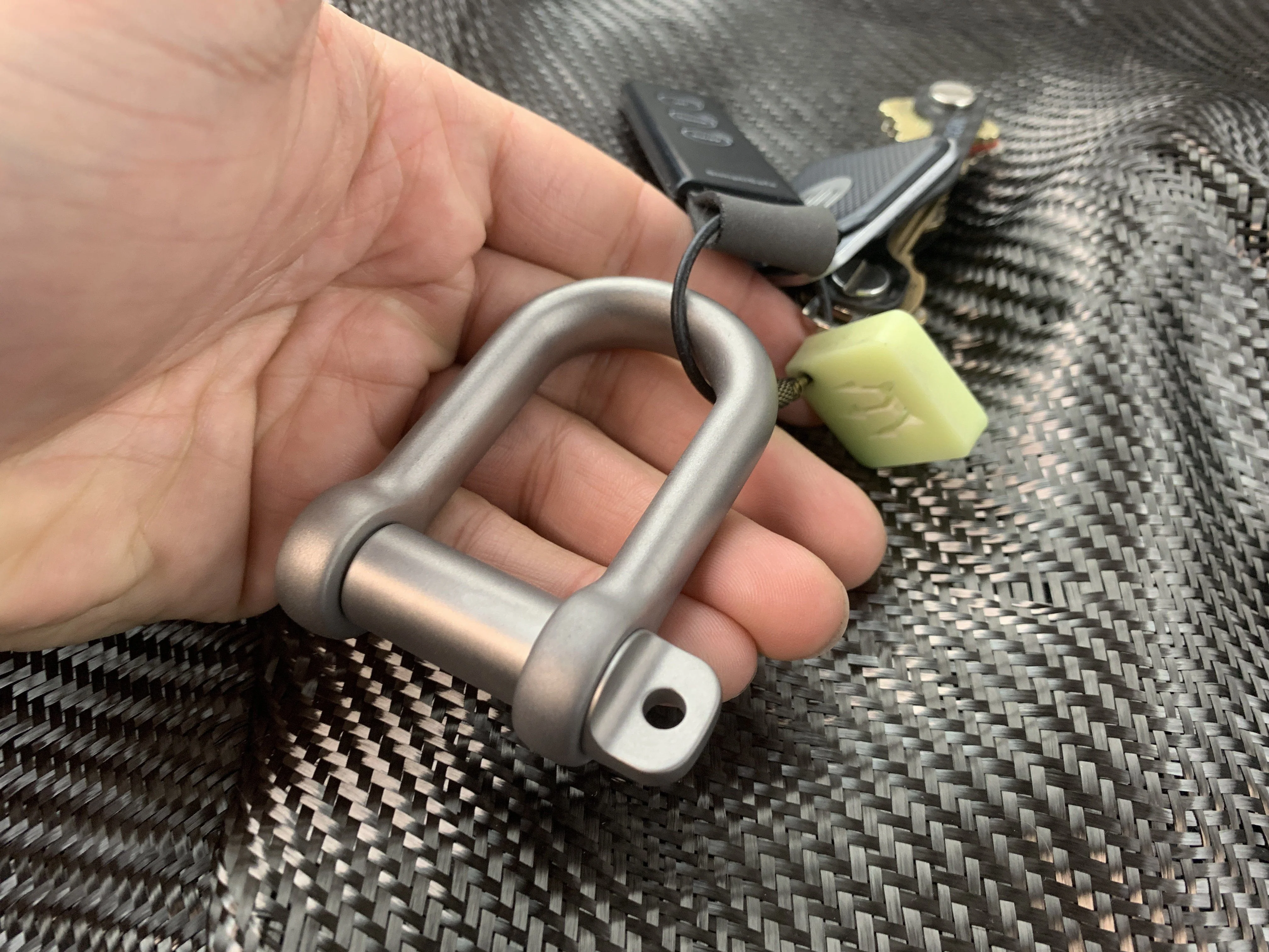 Titanium Gyve Rigging Shackle - 3 Sizes - ( Back In Stock ) - Image 4