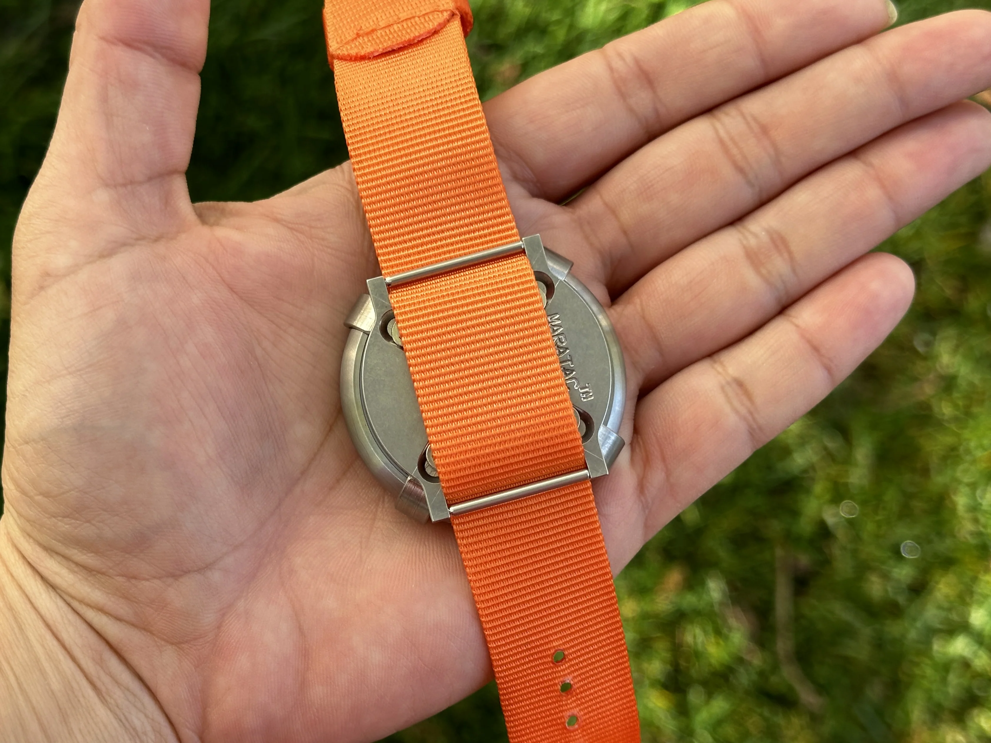 45mm Titanium Heirloom Compass + Wrist Carry Kit by Maratac® - Image 10