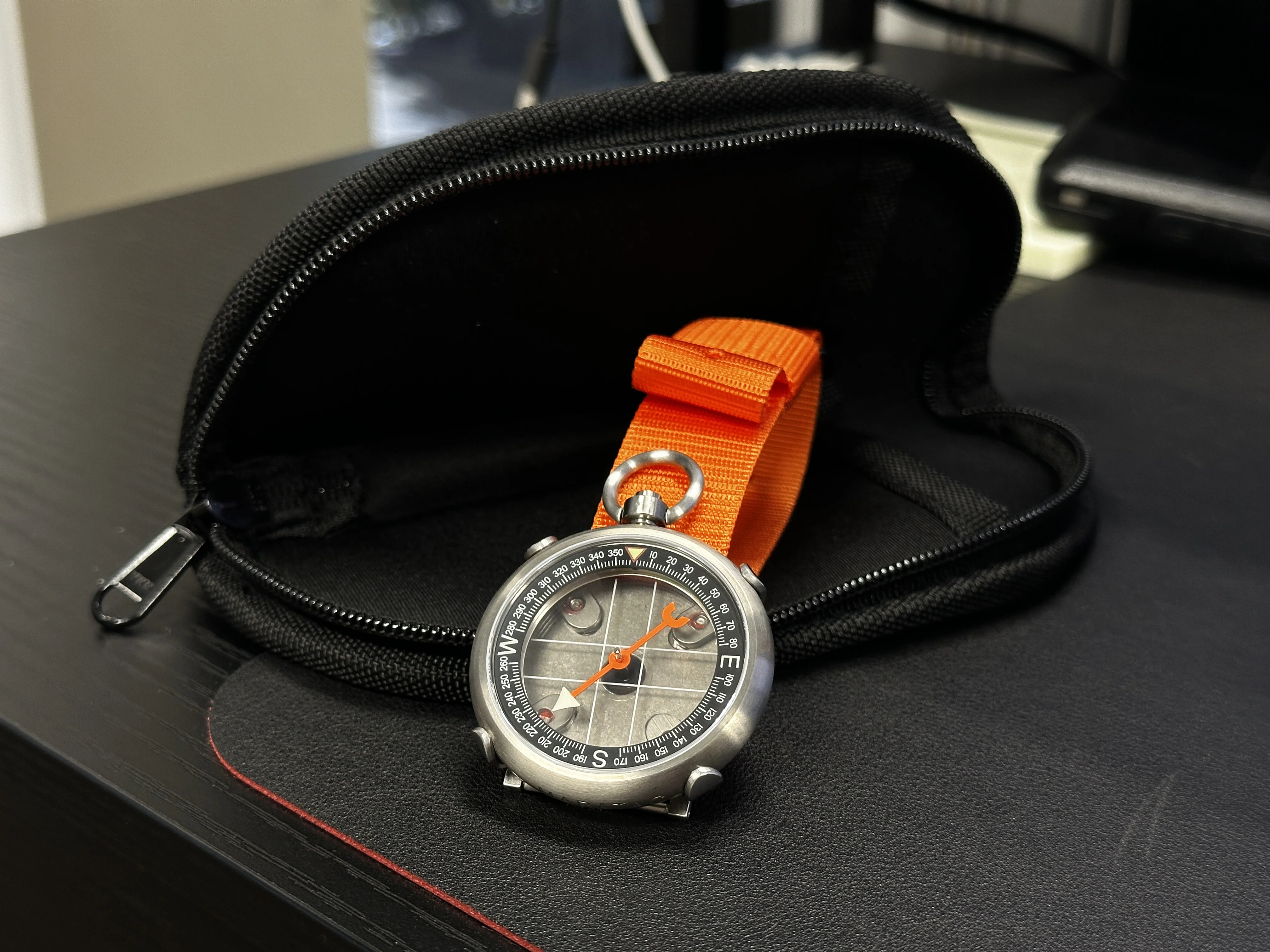 45mm Titanium Heirloom Compass + Wrist Carry Kit by Maratac® - Image 13
