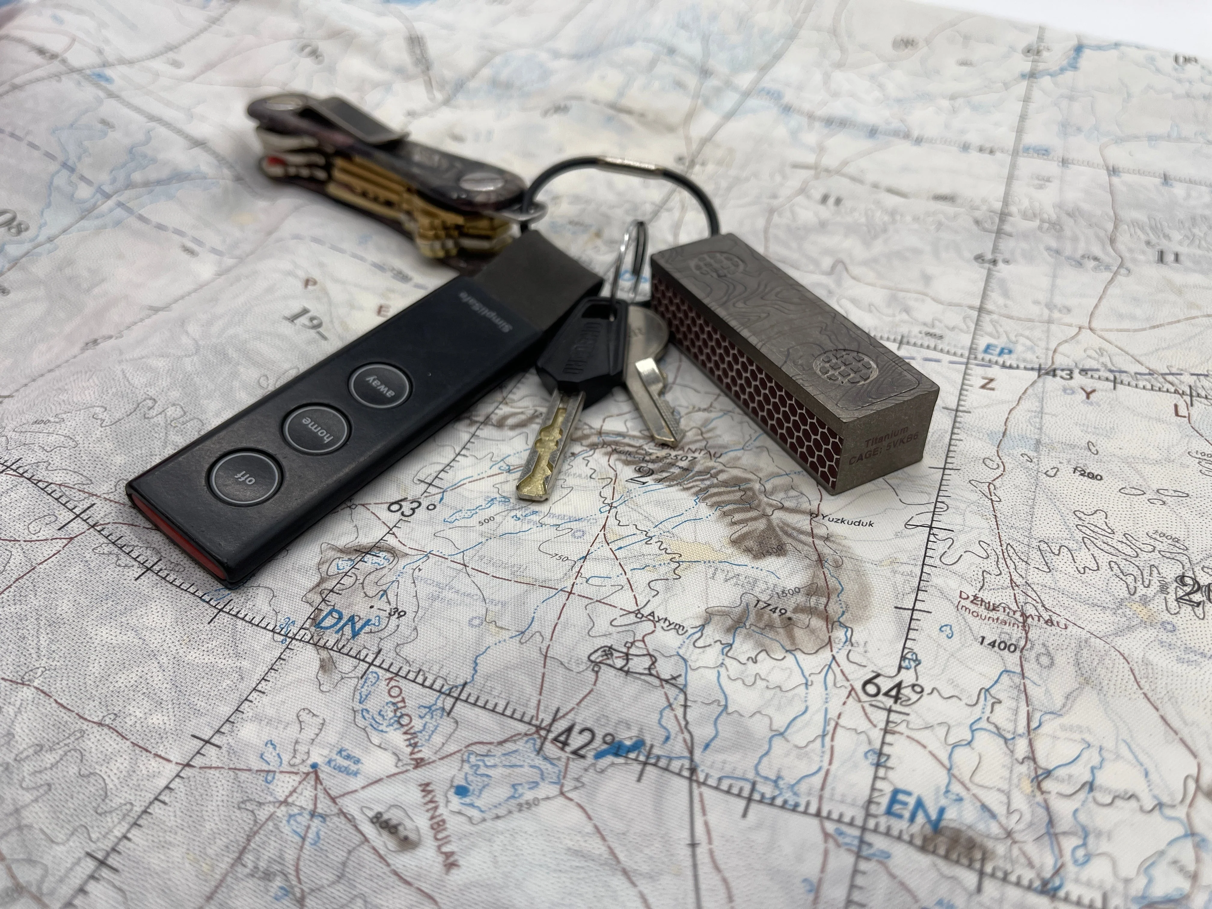 Titanium Match Slide Box With Loop by Maratac® - Image 12