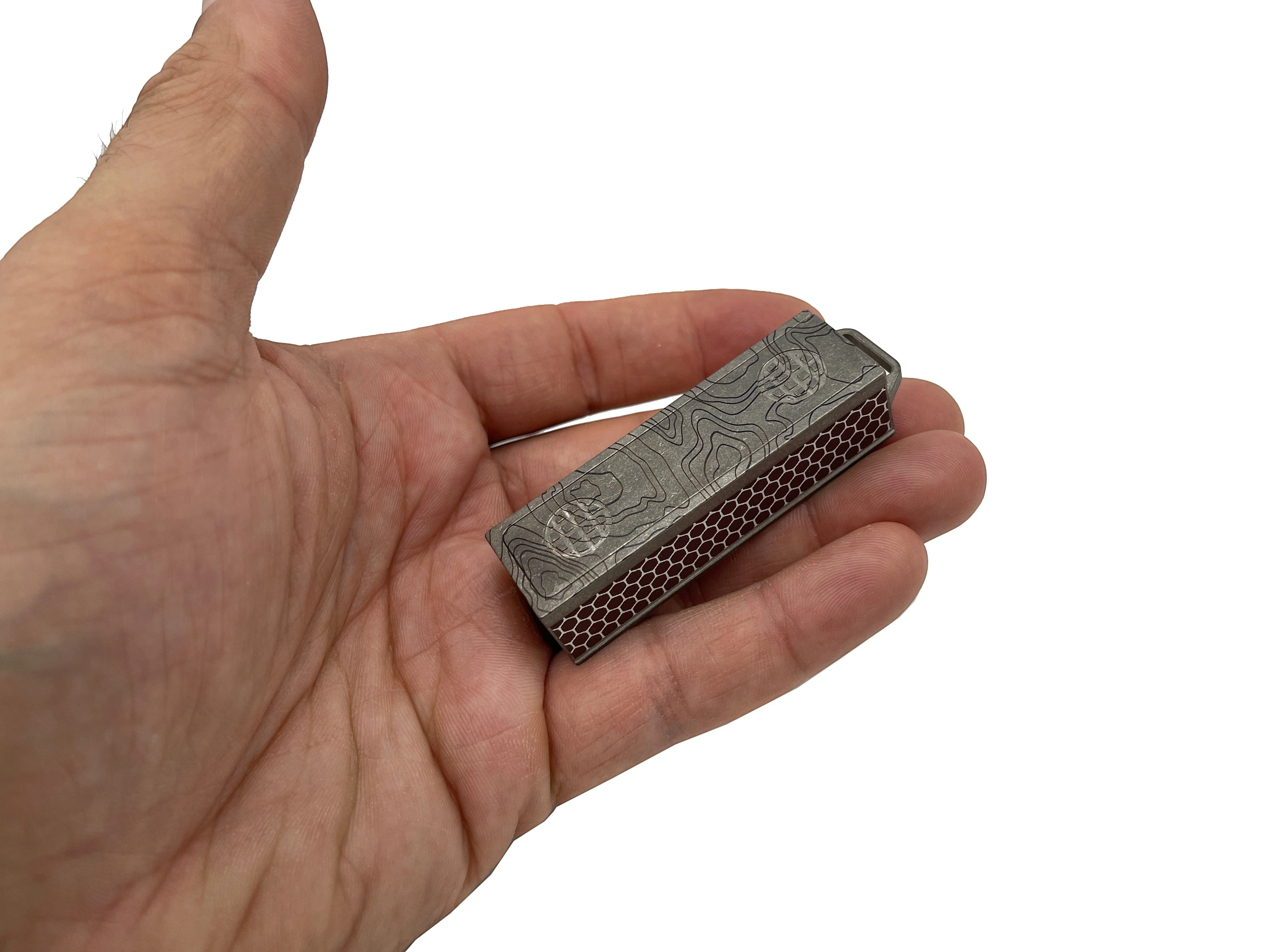 Titanium Match Slide Box With Loop by Maratac® - Image 13