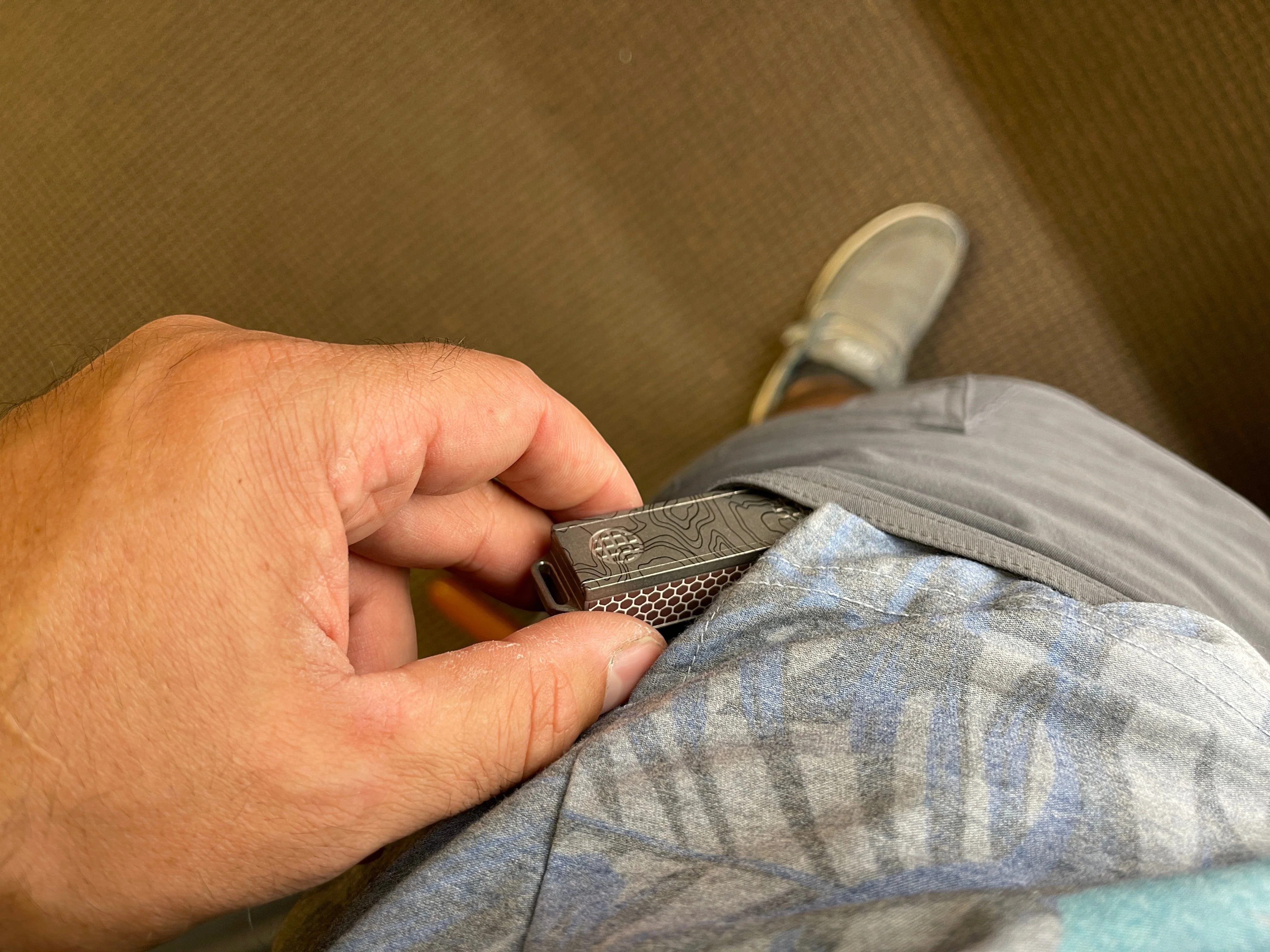 Titanium Match Slide Box With Loop by Maratac® - Image 14