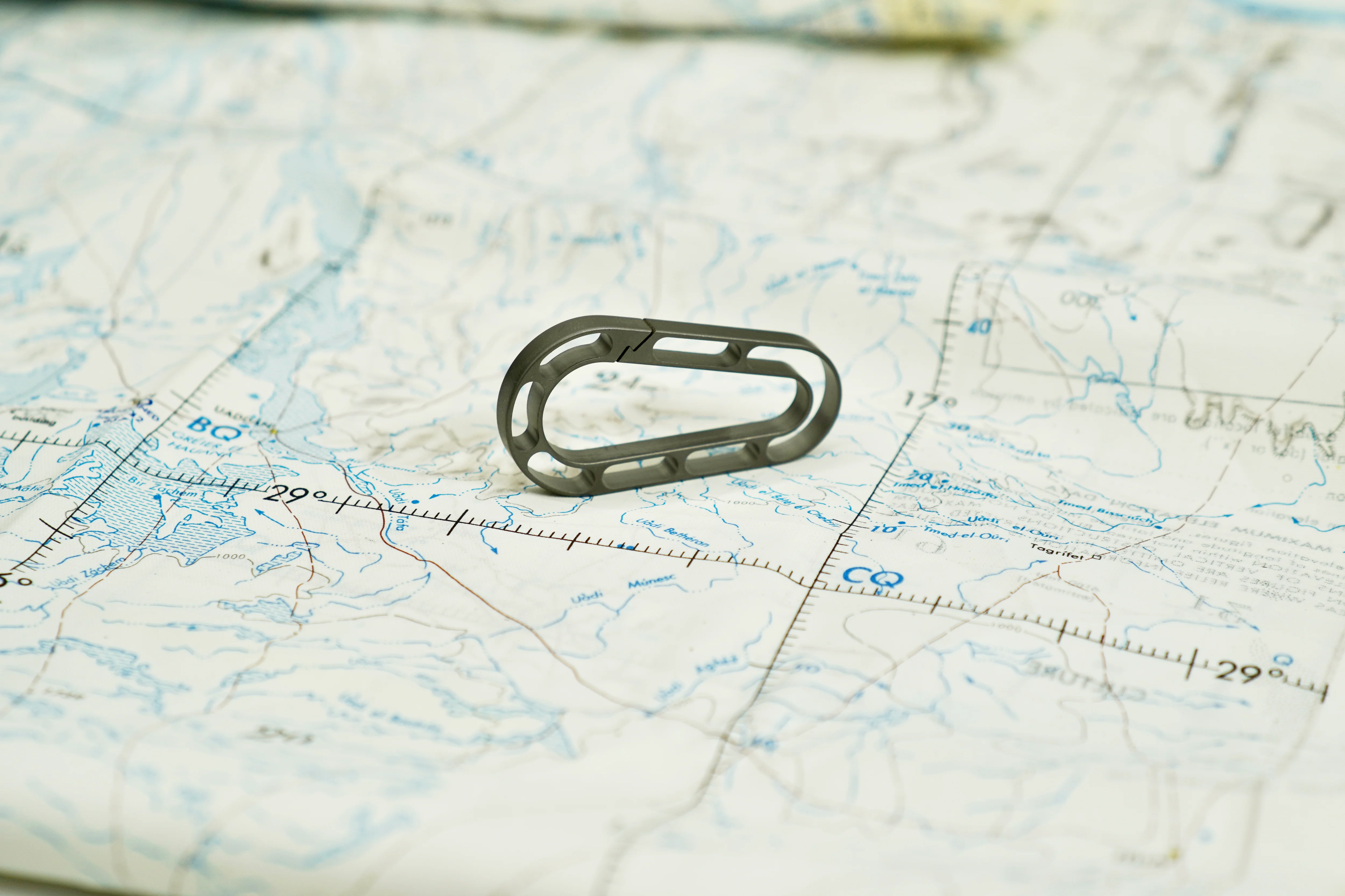 Titanium Skeleton EDM Carabiner - Image 4