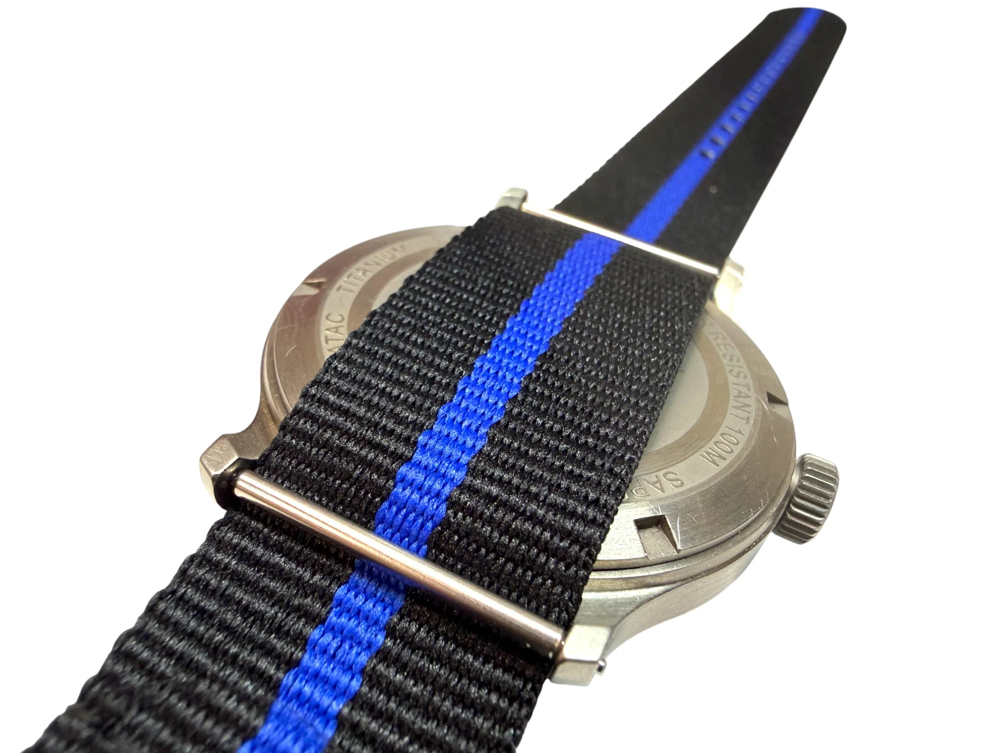 Titanium Thin Blue Line "Mil Series" Bands by Maratac® - Limited Edition - Image 6