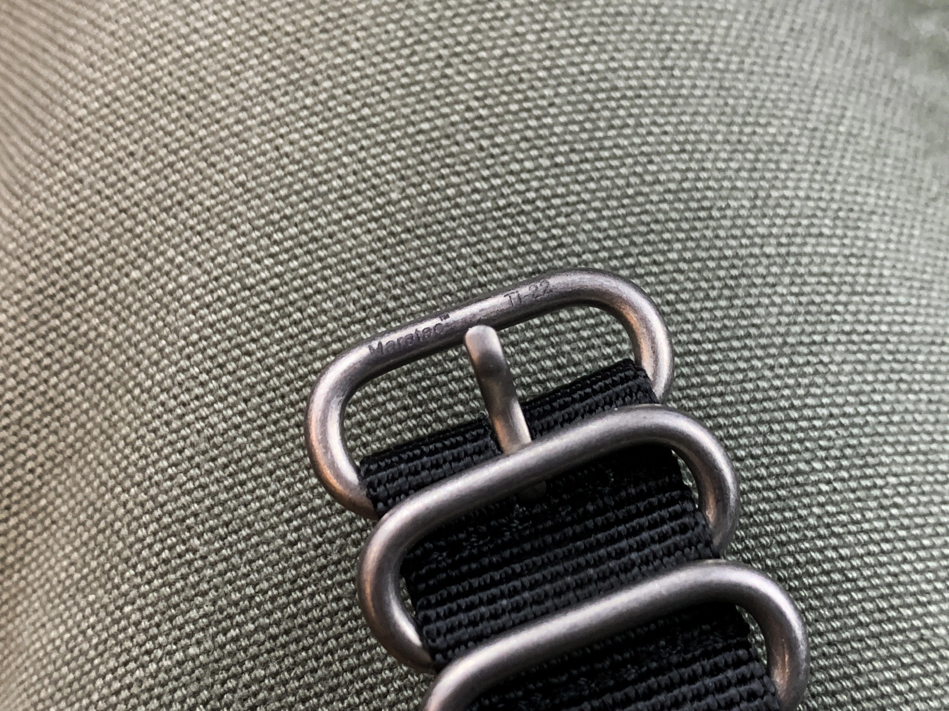Titanium Zulu® Watch Straps by Maratac® - Limited Edition - Image 18