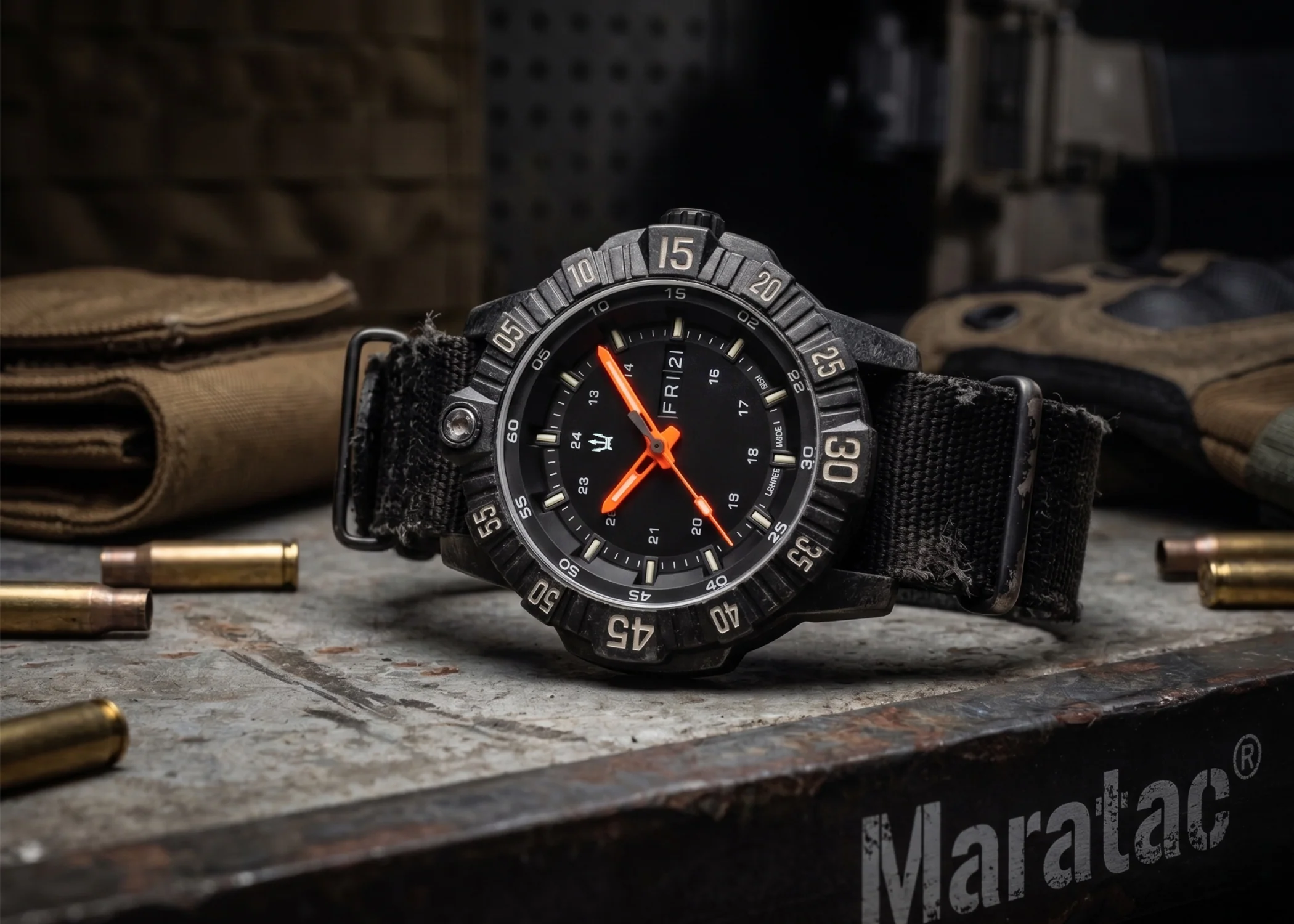 Traser x Maratac® Elite P99QX Tritium & Sapphire Tactical Dive Watch ( Coming Soon )