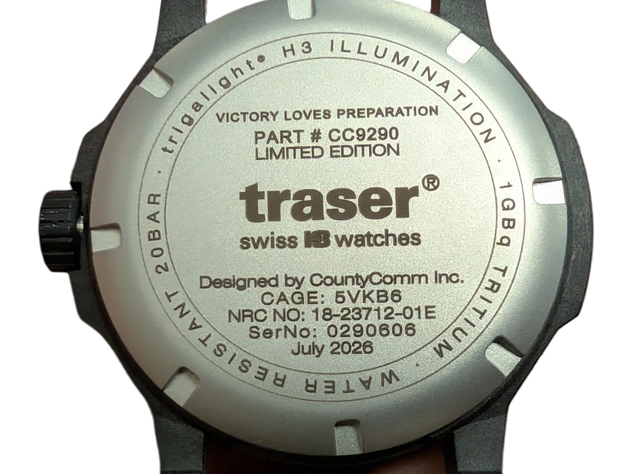 Traser x Maratac® Elite P99QX Tritium & Sapphire Tactical Dive Watch ( Coming Soon ) - Image 3