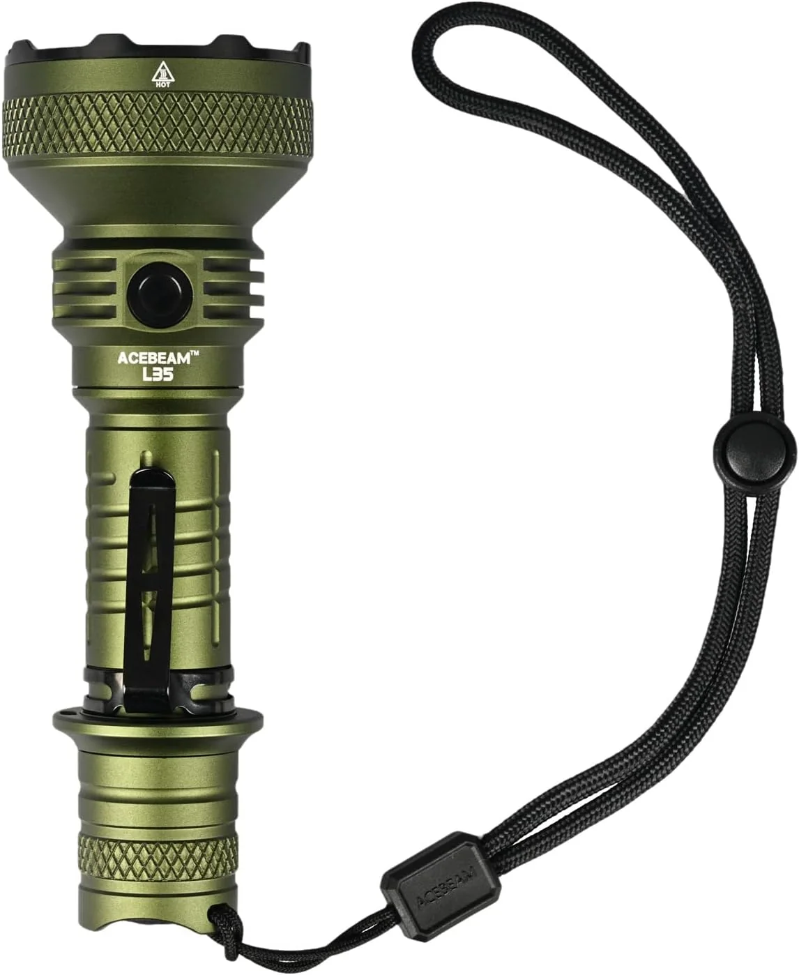 ACEBEAM L35 5000 High Lumens Rechargeable Tactical Flashlight - Image 6