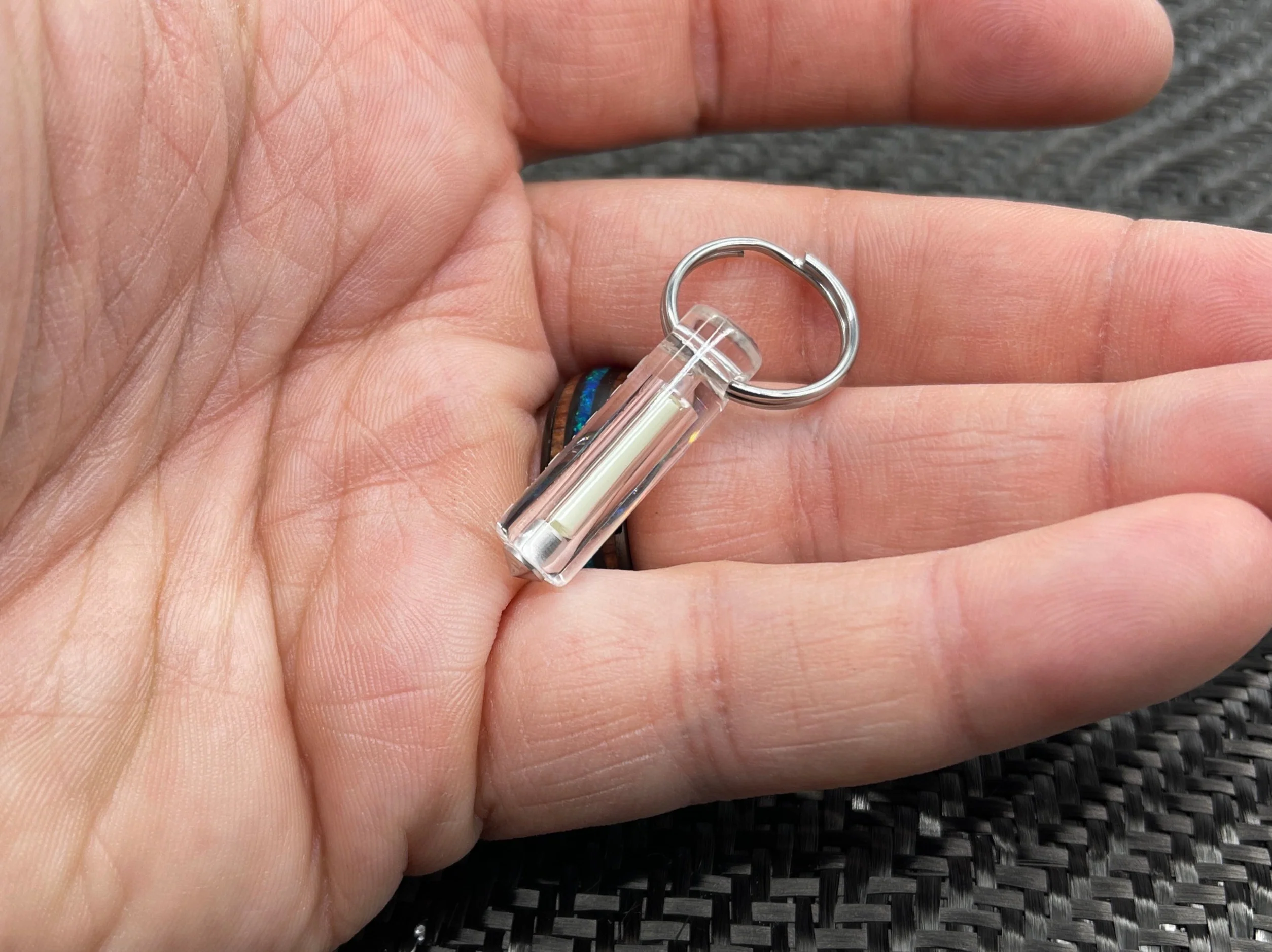Tritium Ember Glow Fob With Glass Breaker - Official NRC License Approved NO: NR-0210-D-101-E - Image 4