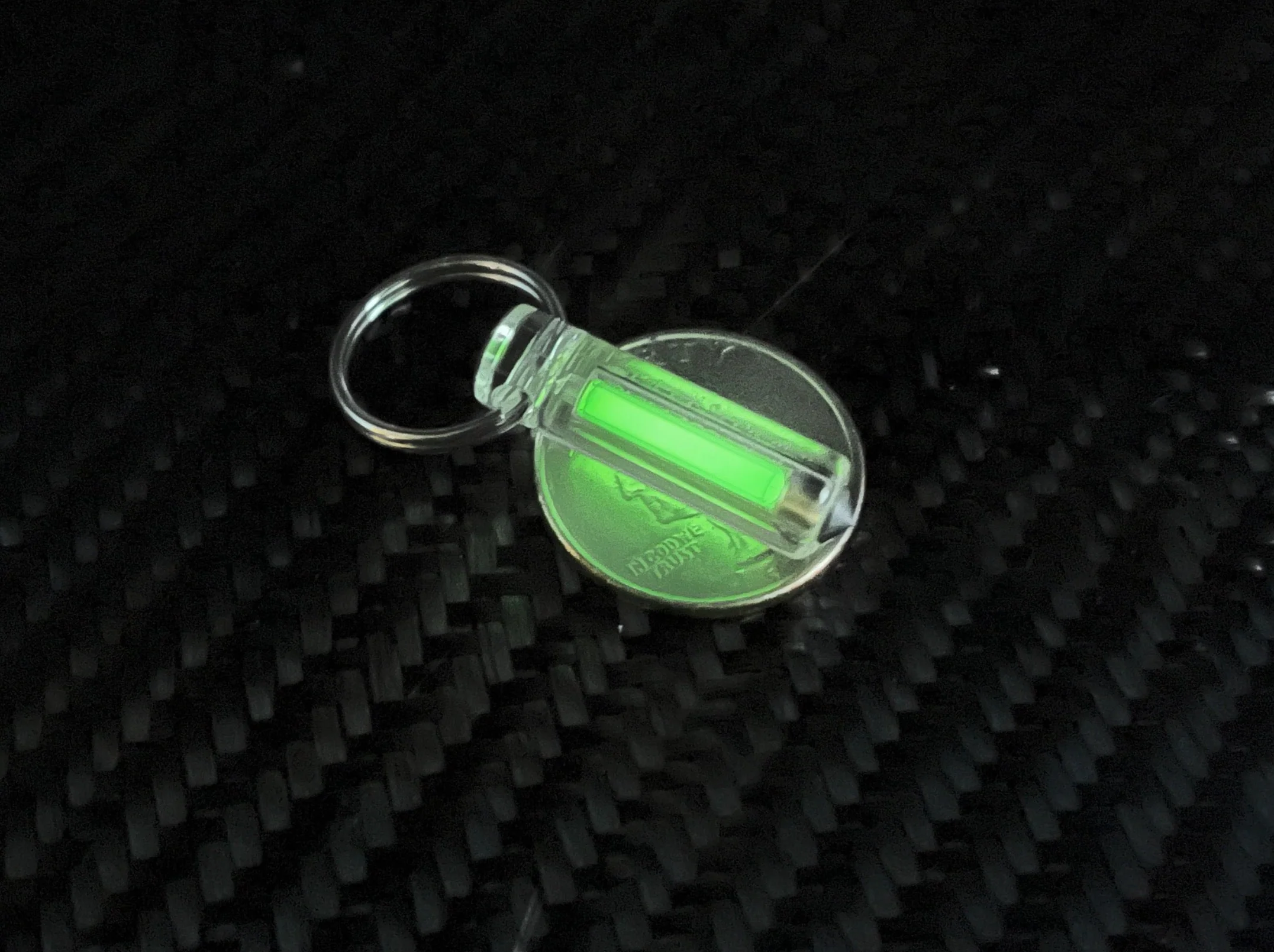 Tritium Ember Glow Fob With Glass Breaker - Official NRC License Approved NO: NR-0210-D-101-E - Image 7