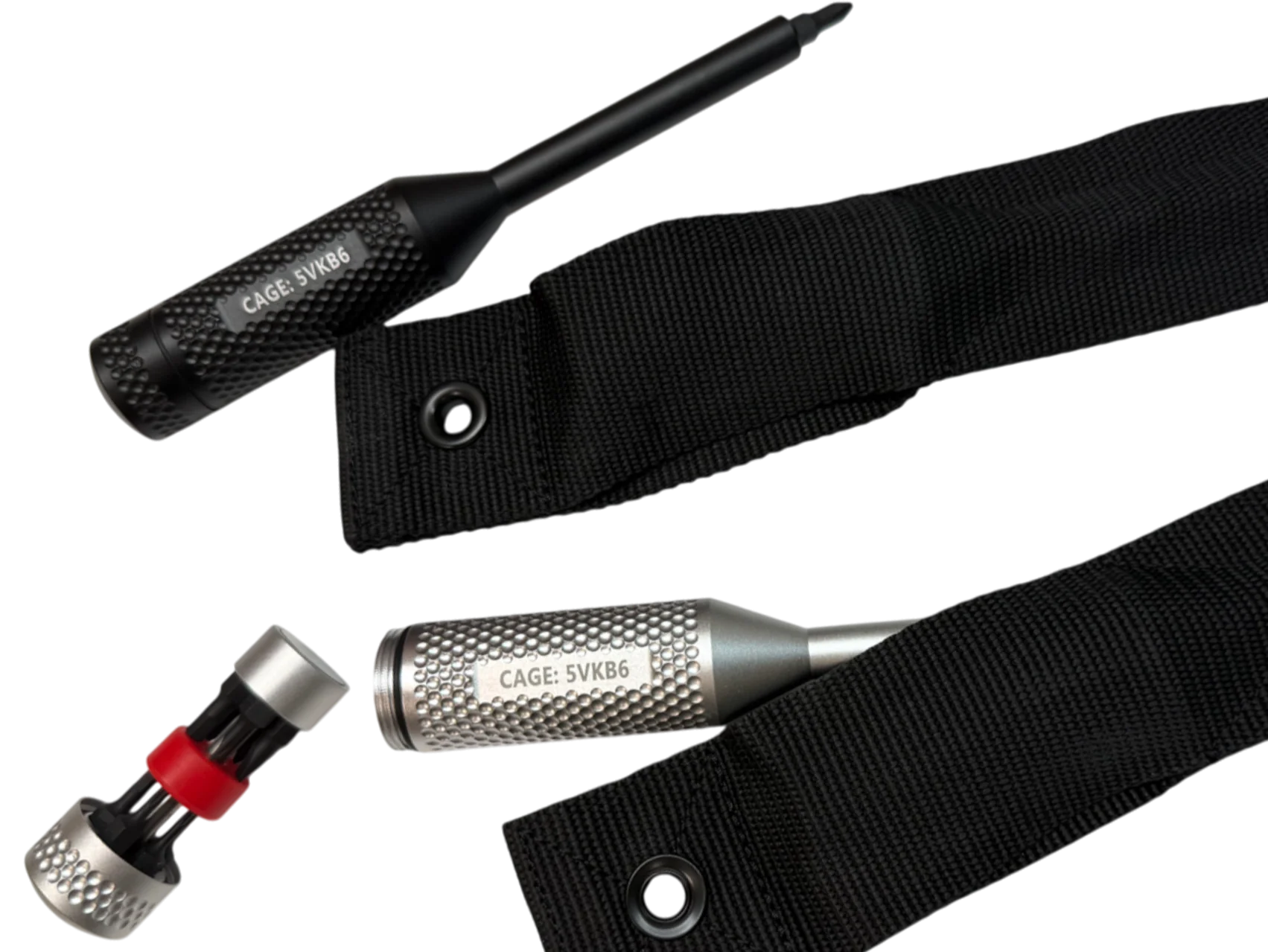 TYPE III Anodized Aviation Multi-Bit Screwdriver + Minimalist Sheath - Gen 2 ( 2 Variants ) - Image 2