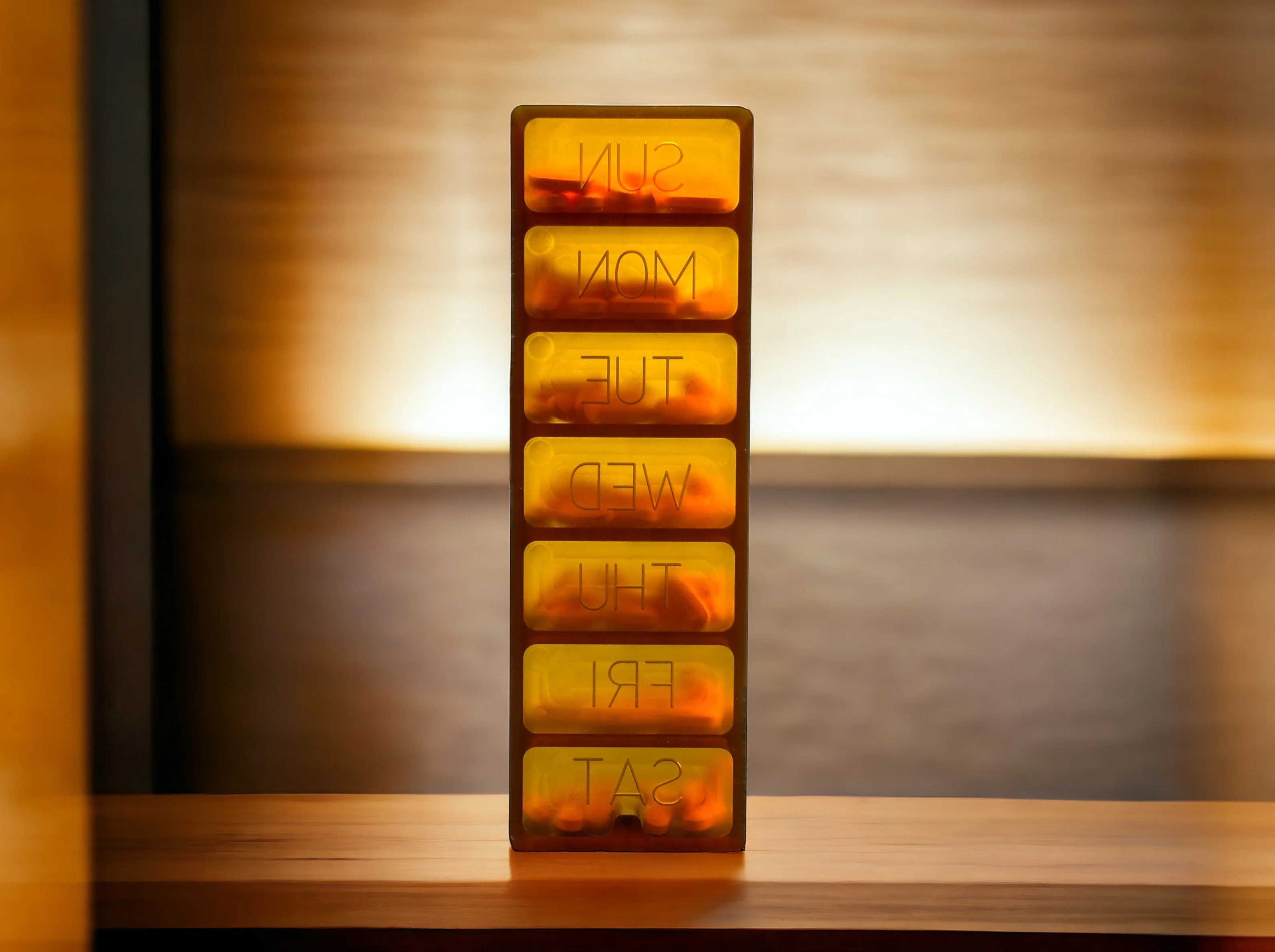 Ultem® - Full Size - Med Weekly PillSafe by Maratac® ( Back In Limited Stock ) - Image 8